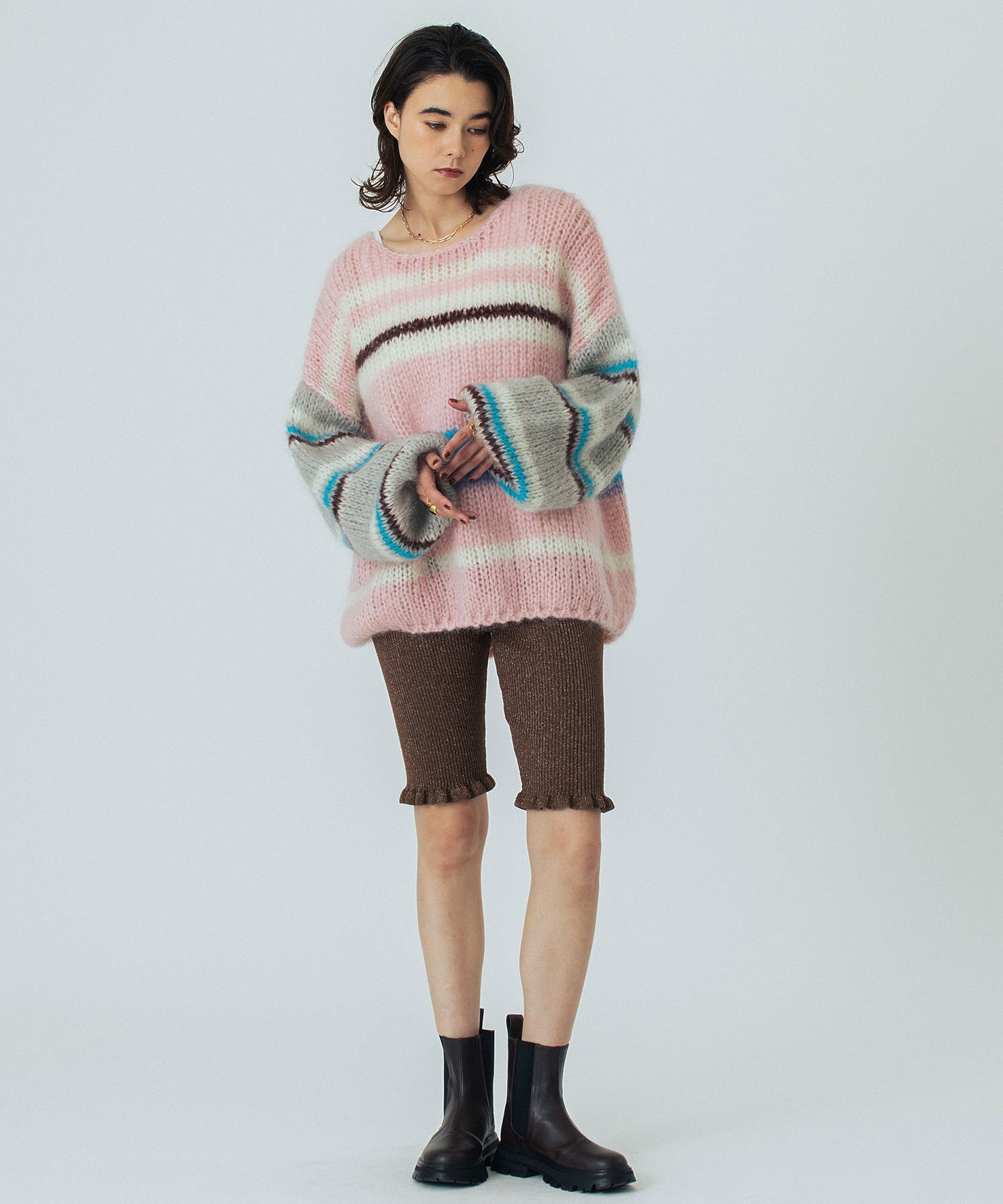 mici/CHUNKY SWEATER