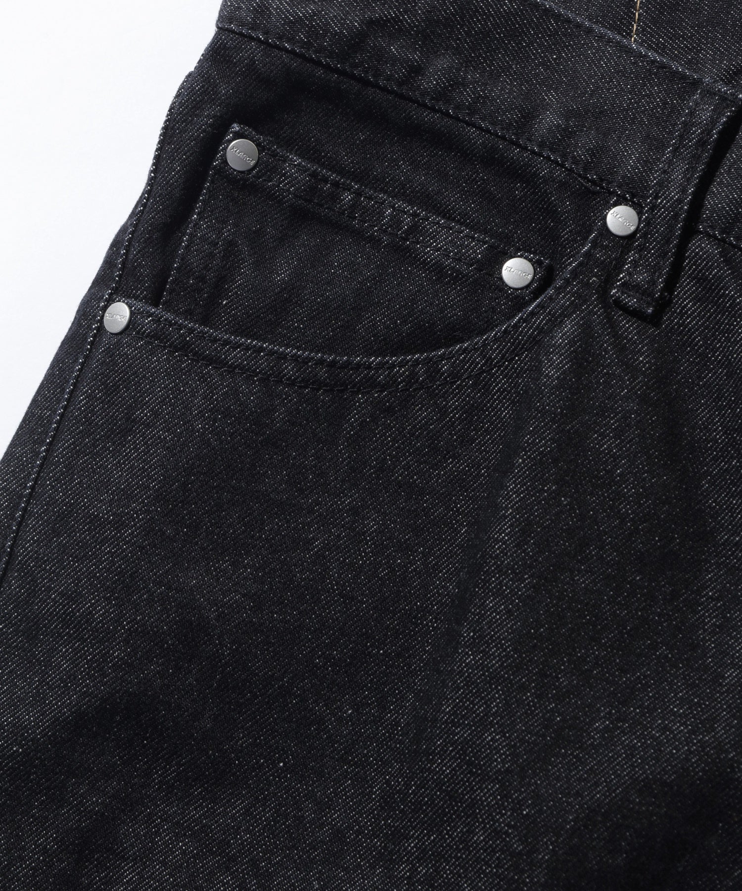 EMB DENIM PANTS