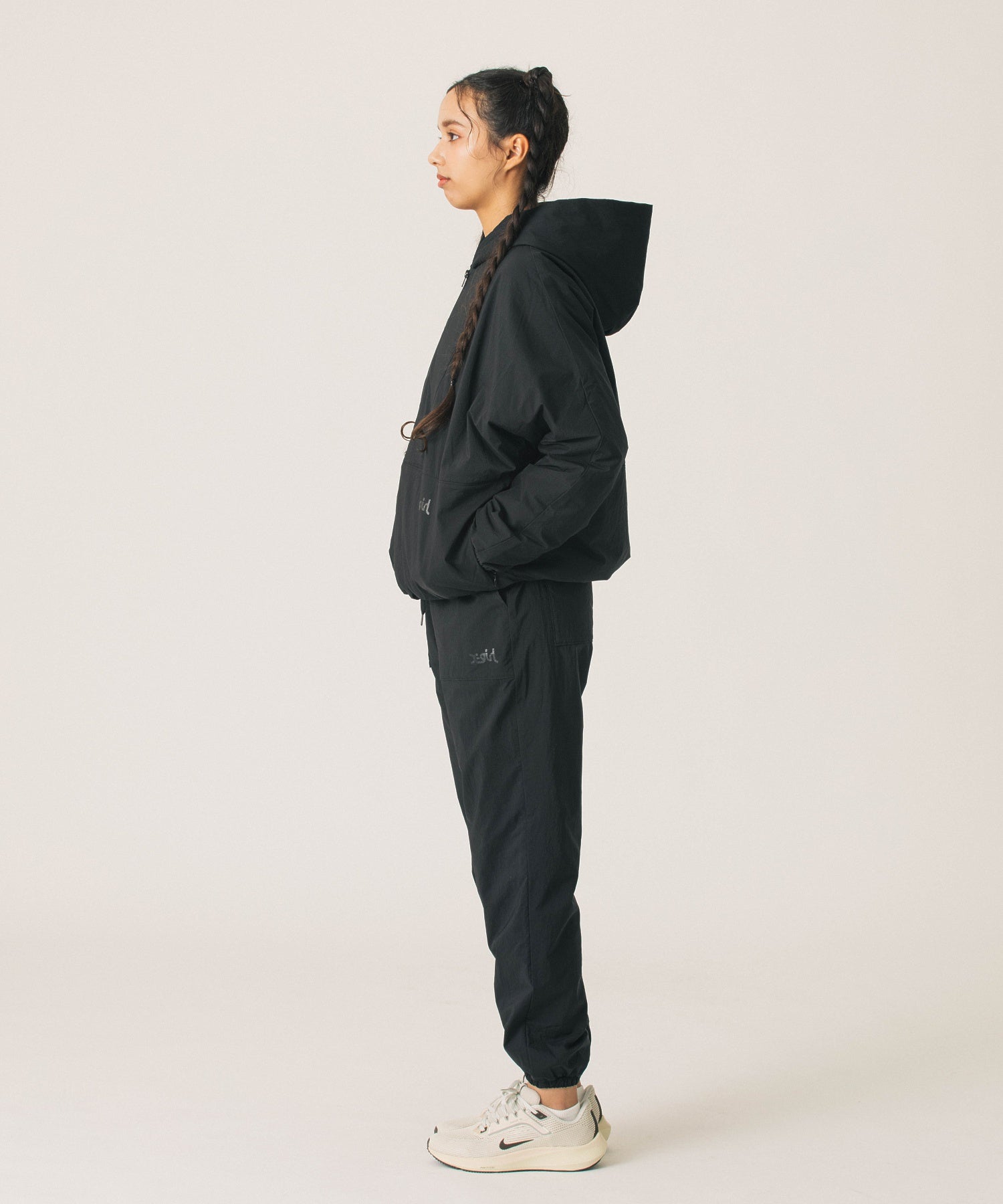 STRETCH PUFFER PULLOVER JACKET