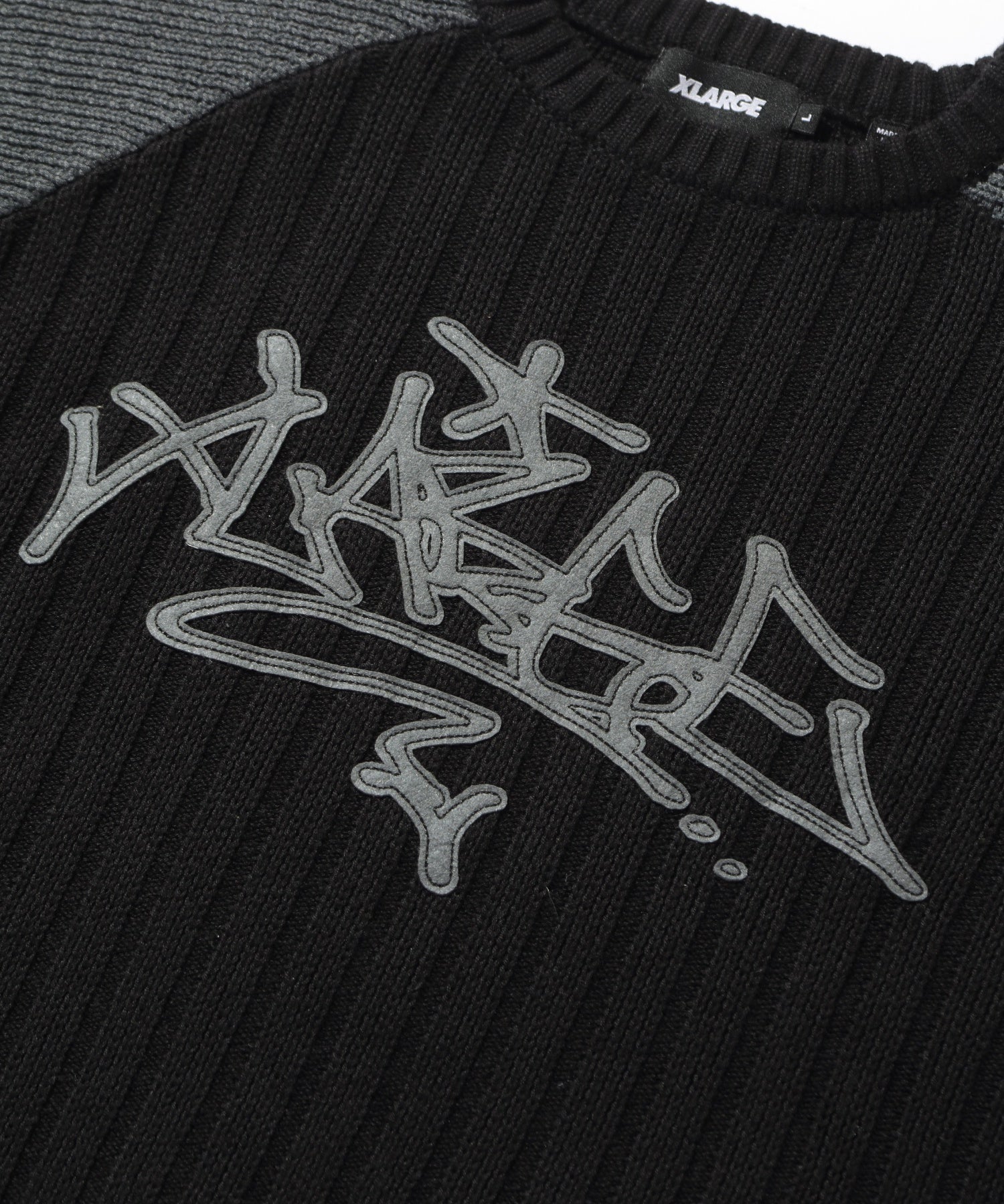 PATCHED SWEATER