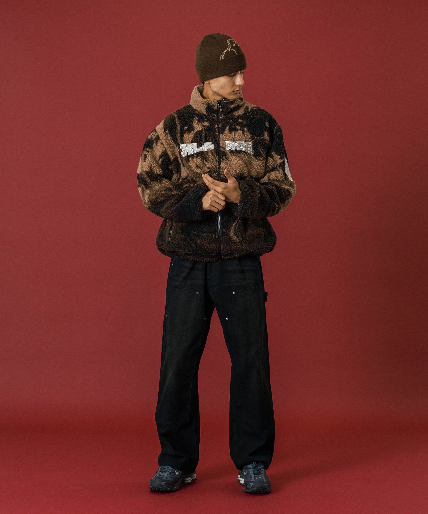 FADED DOUBLE KNEE PANTS