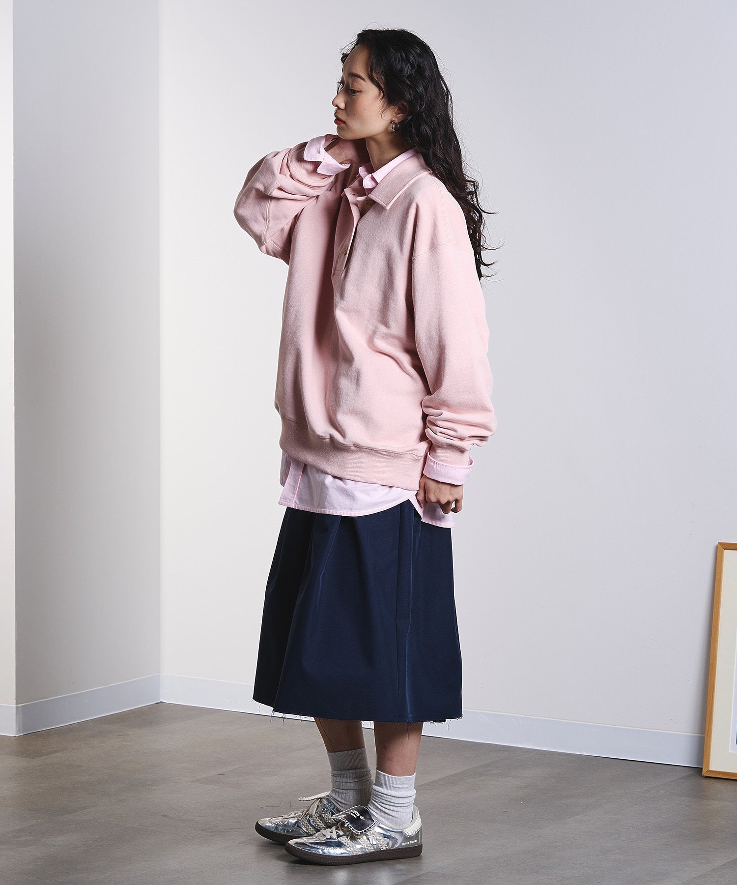 model:161cm 着用サイズ:S