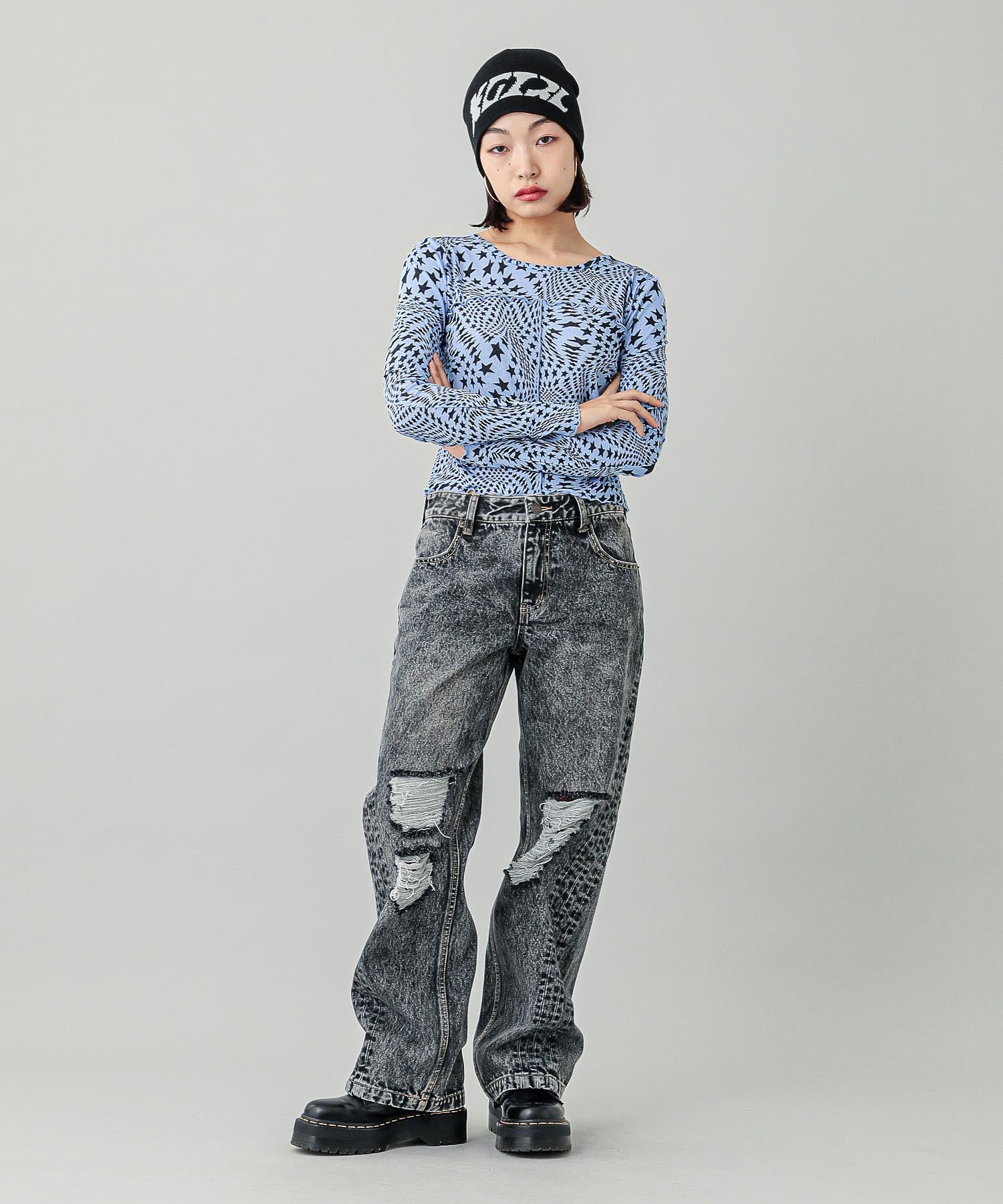 DISTORTED STARS COMAPCT TOP