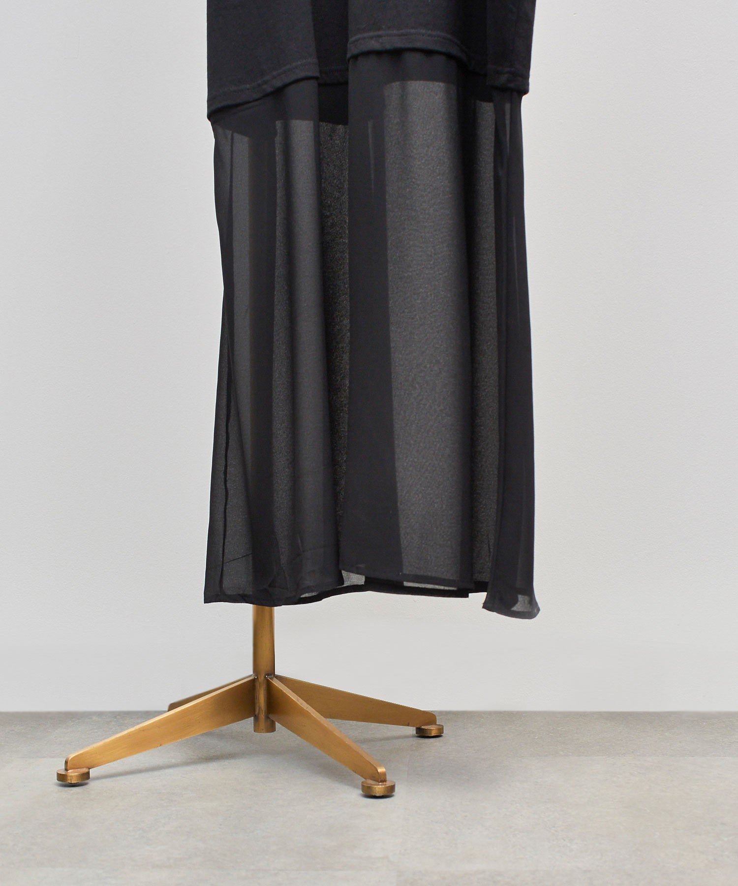 OKIRAKU×ROSE BUD/SHOULDER LINE LAYERED DRESS