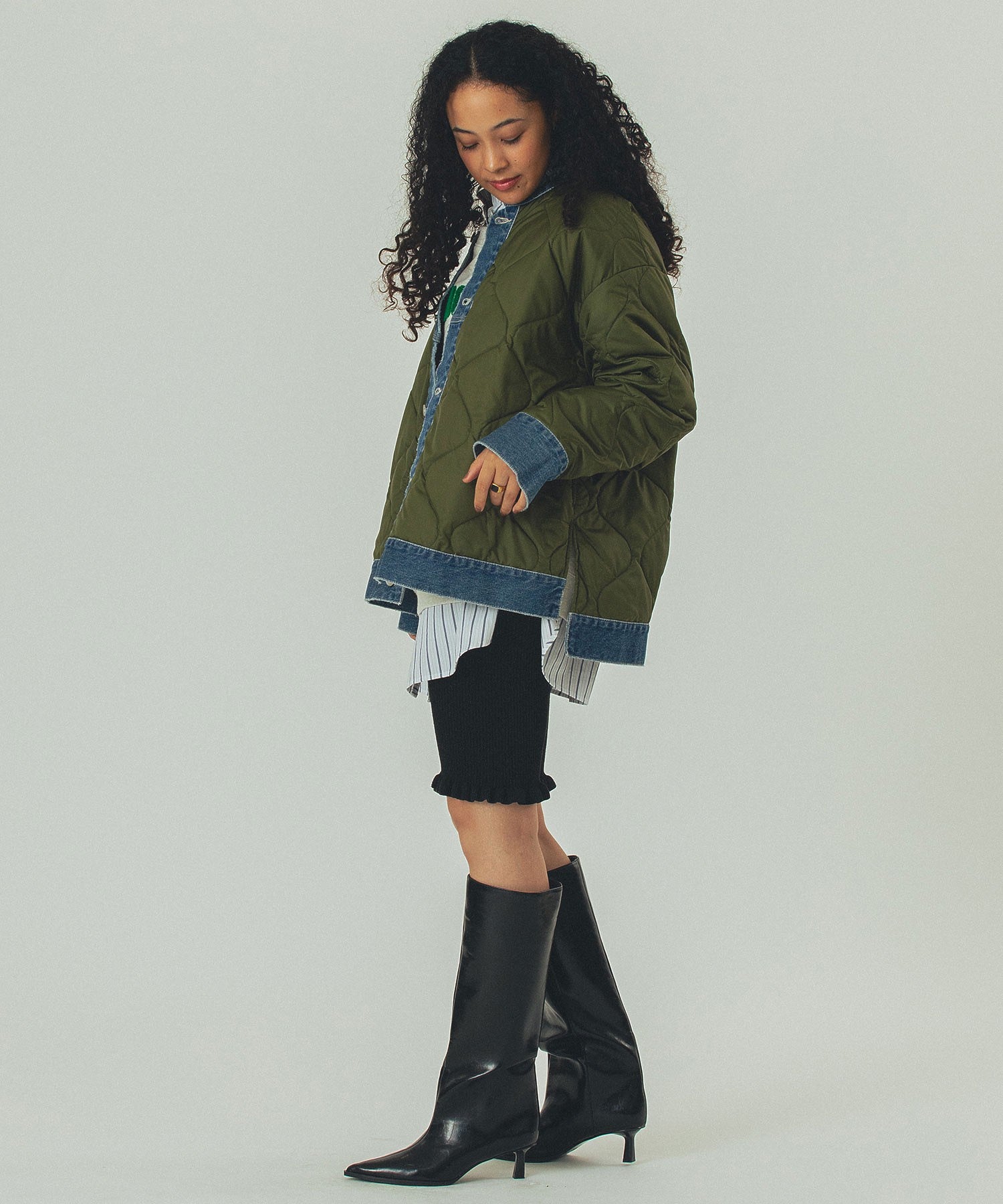 model:168cm 着用サイズ:ONE SIZE