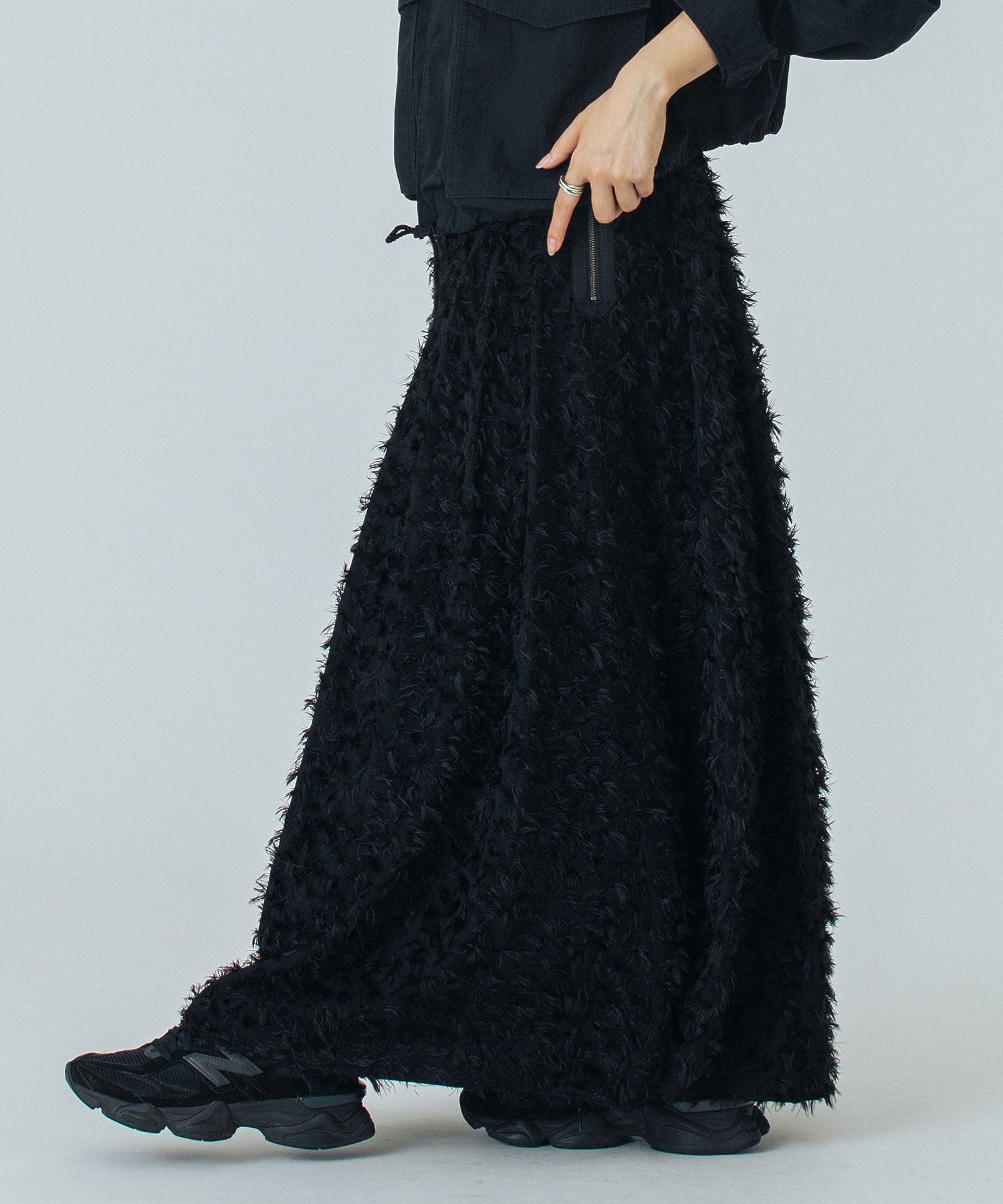 model:167cm 着用サイズ:M