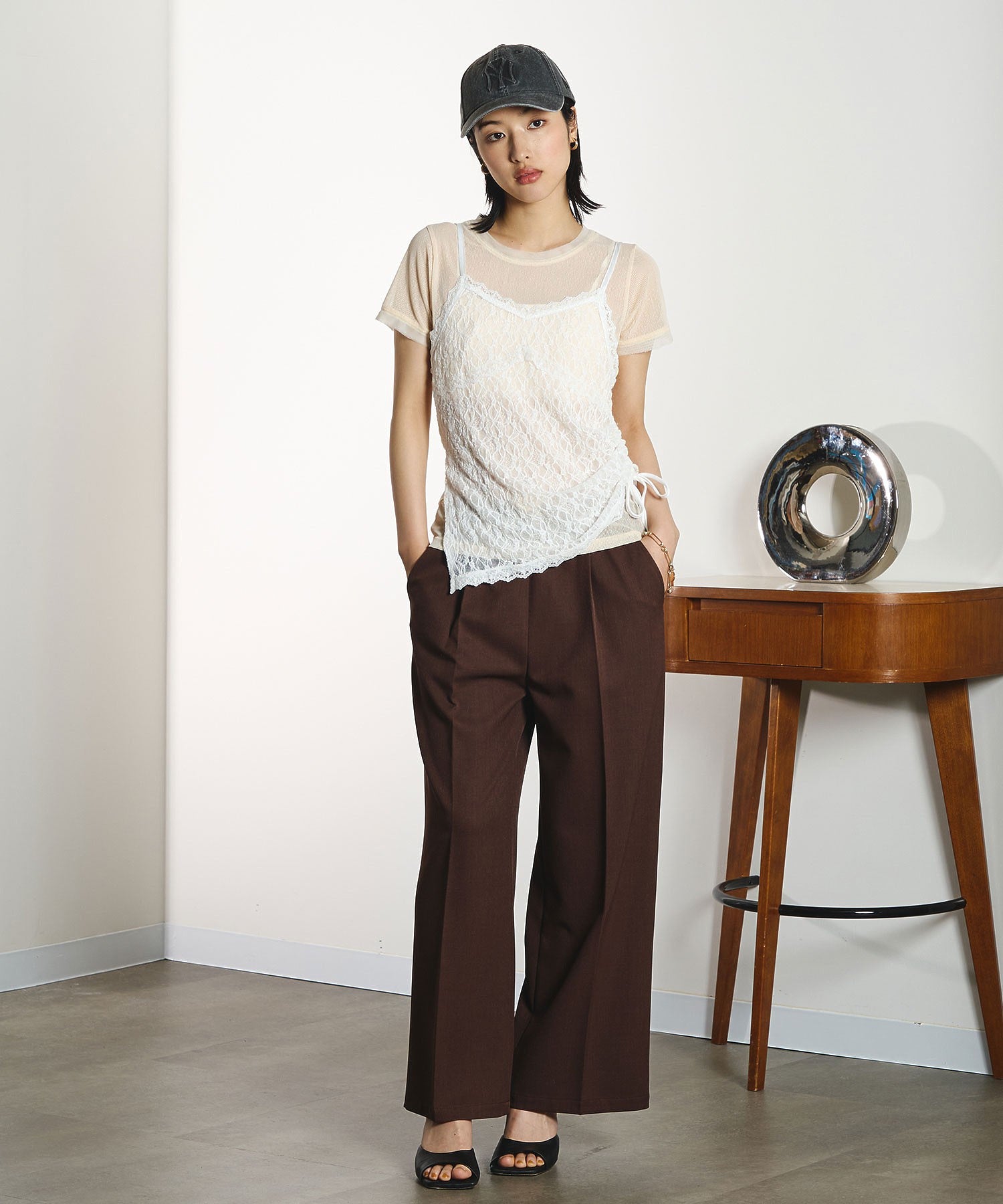 model:166cm 着用サイズ:ONE SIZE