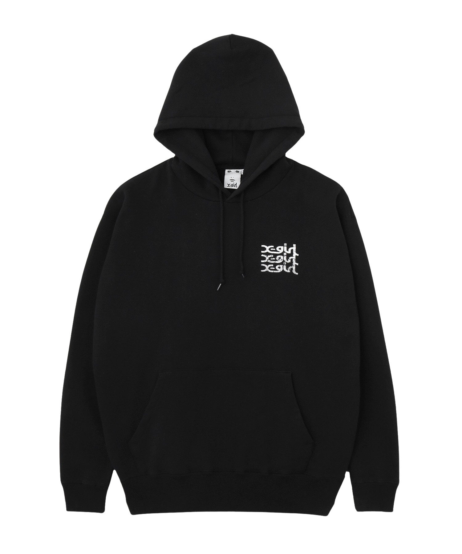 GEOMETRIC MILLS LOGO SWEAT HOODIE