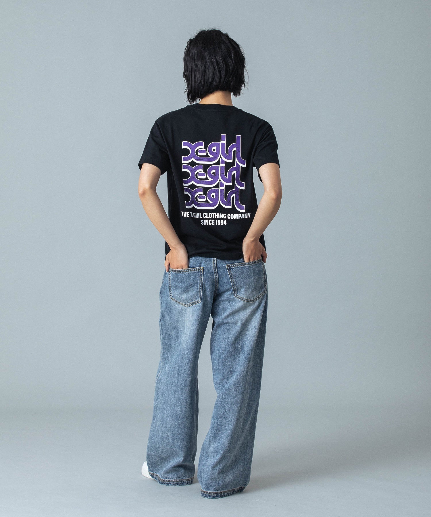 WAIST ADJUST DENIM PANTS