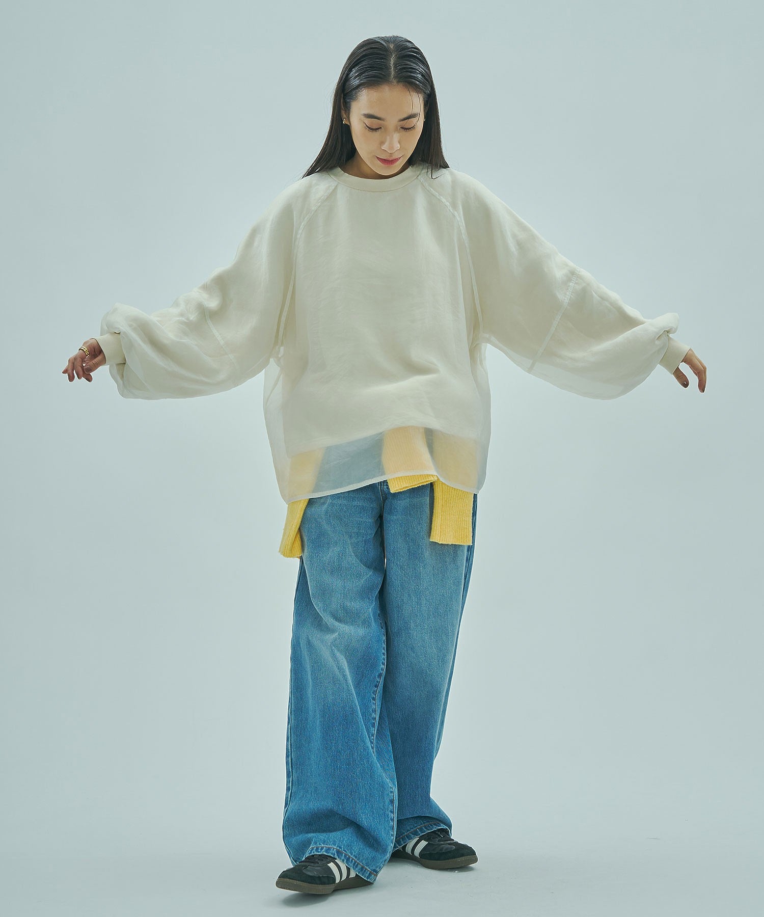 model:164cm 着用サイズ:ONE SIZE