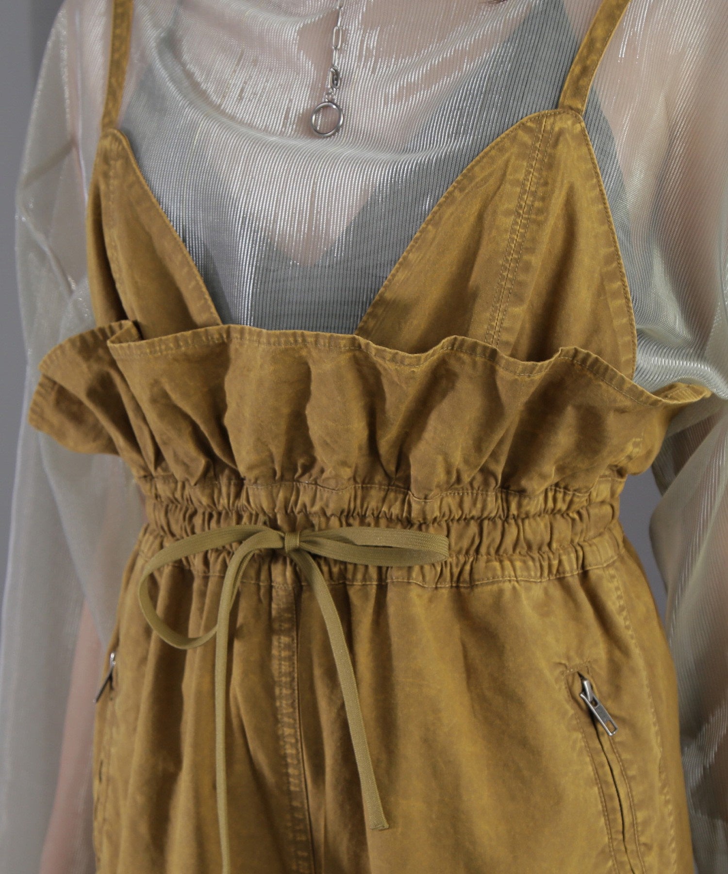 キャミソールコンビネゾン