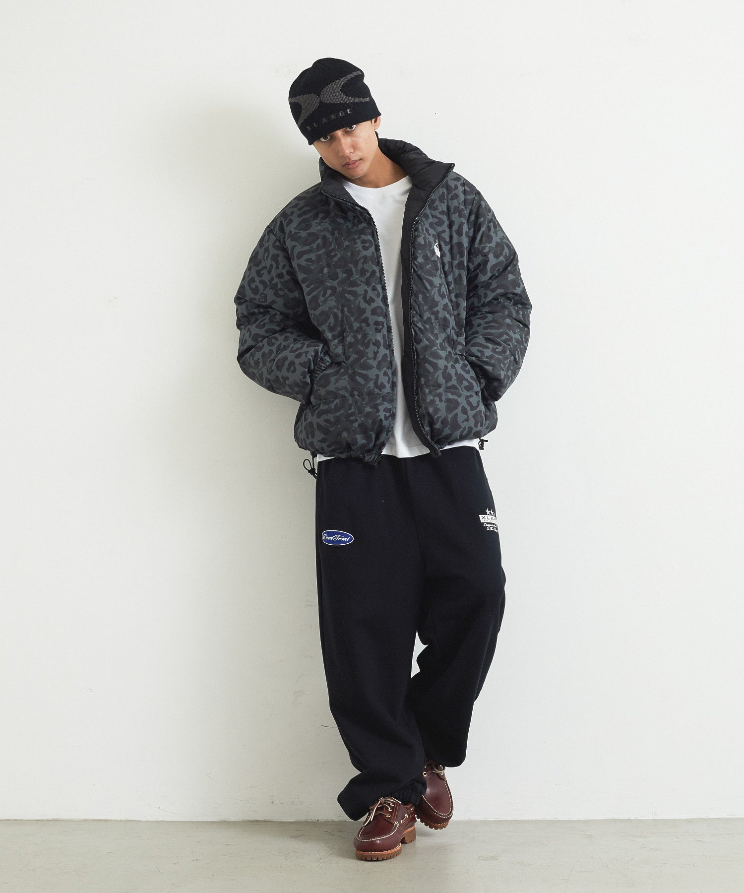 X LOGO BEANIE