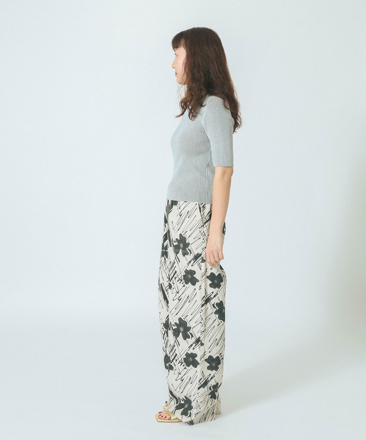 RIB KNIT PULLOVER
