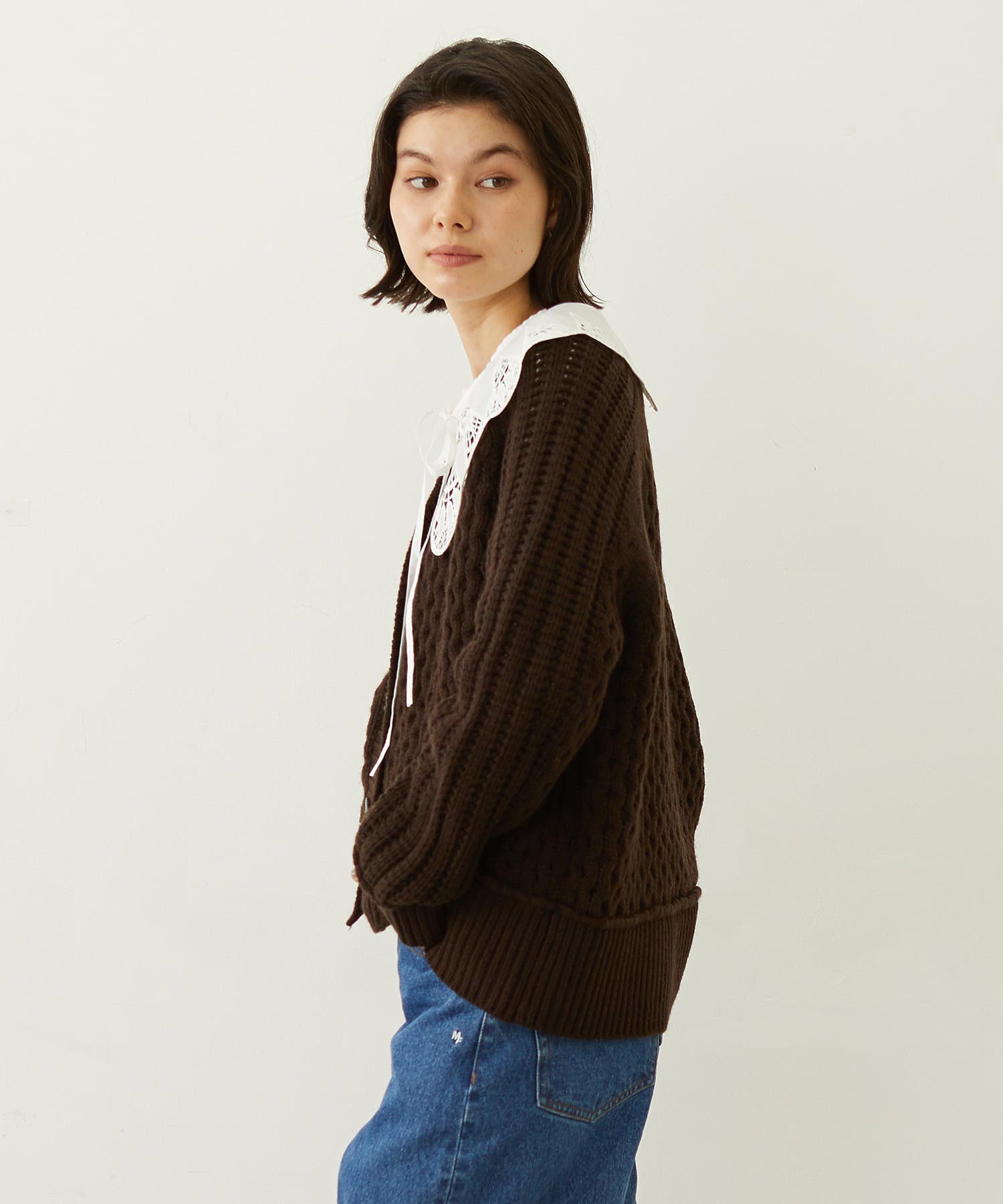 CABLE KNIT CARDIGAN