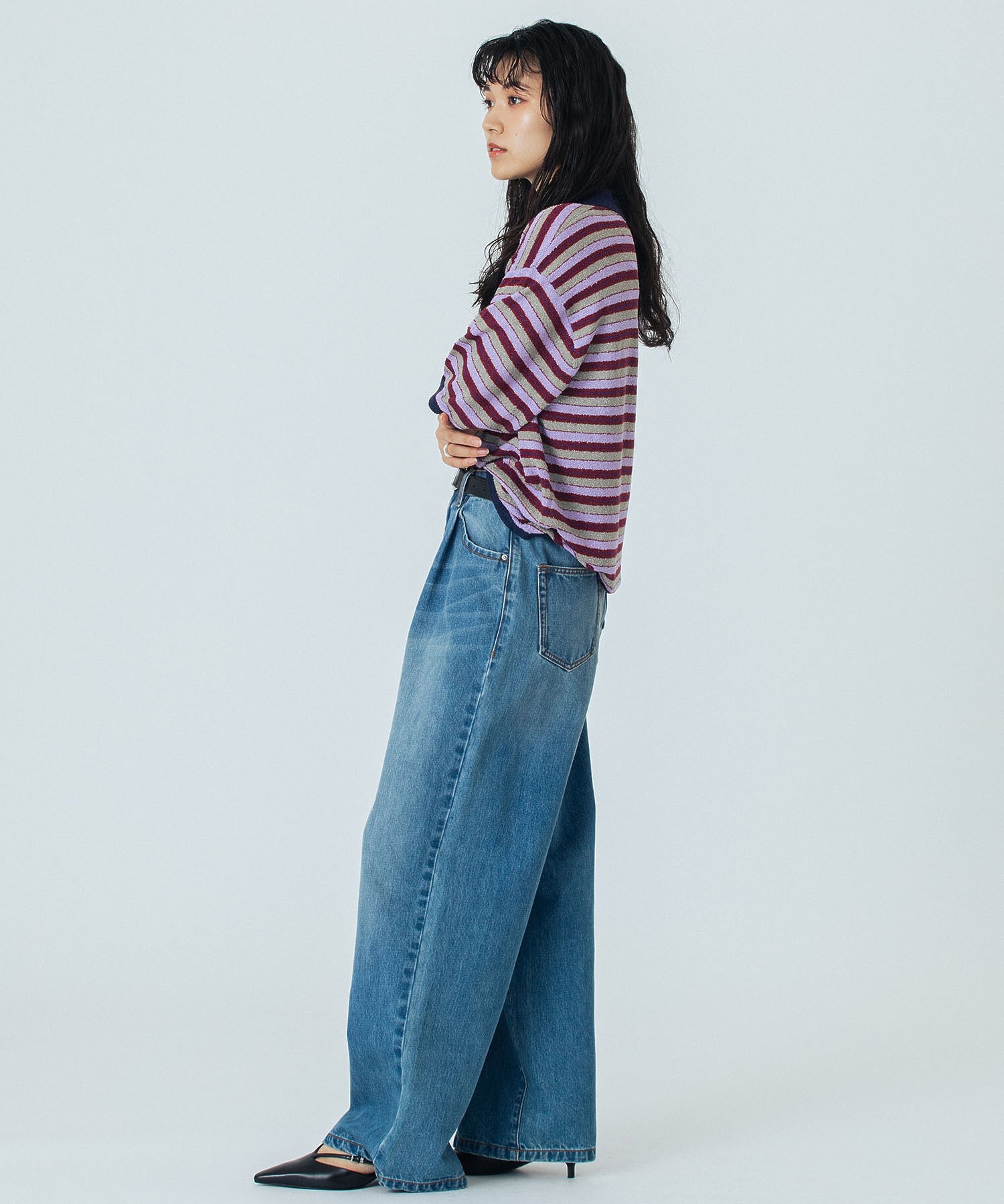 model:167cm 着用サイズ:M