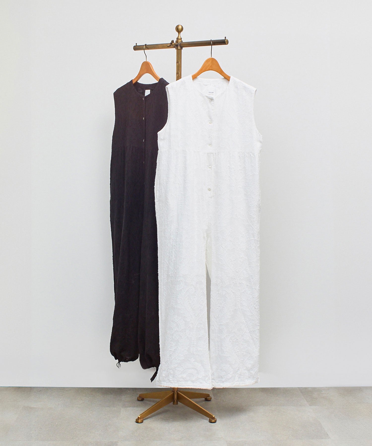 SLEEVELESS JACQUARD COMBINAISON