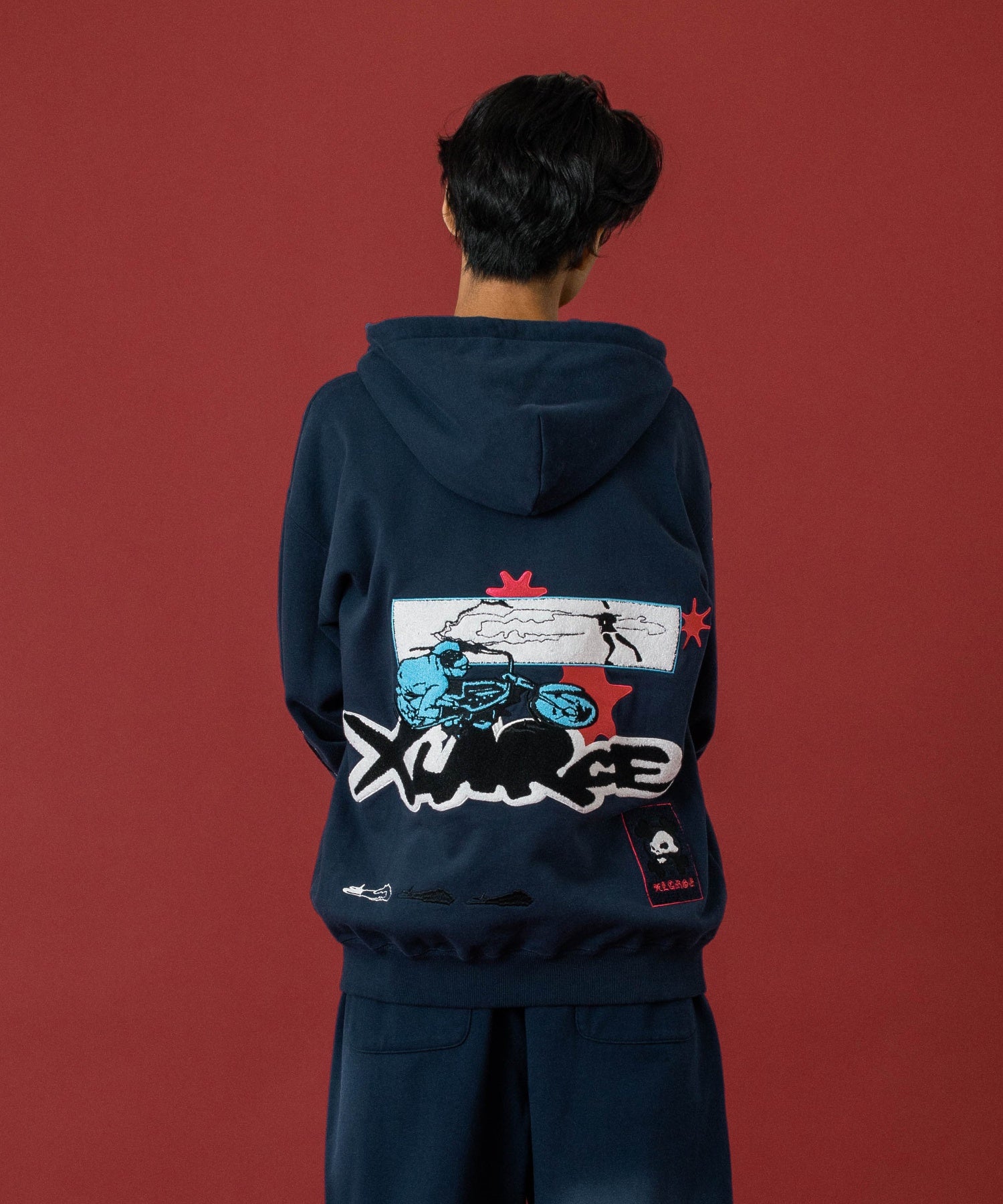 SPEED ZIP UP HOODED SWEATSHIRT