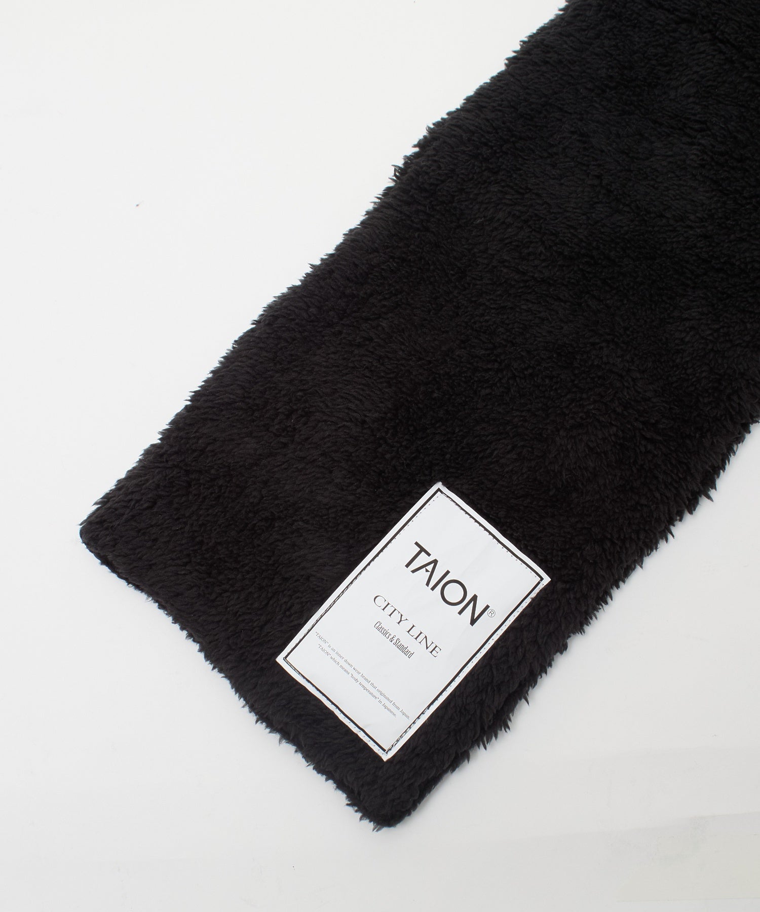 TAION/タイオン/CITY REVERSIBLE DOWN SCARF TAION-R201CI