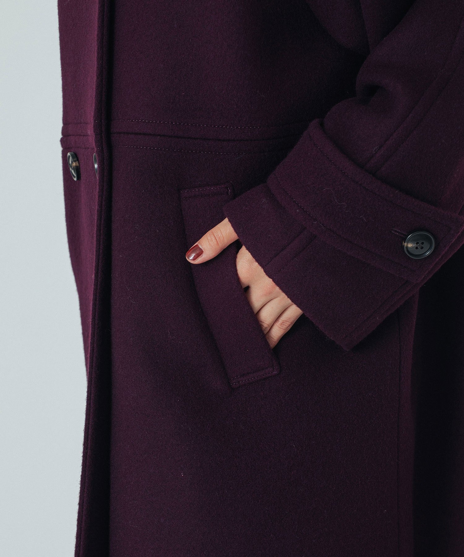 STAND COLLAR COAT