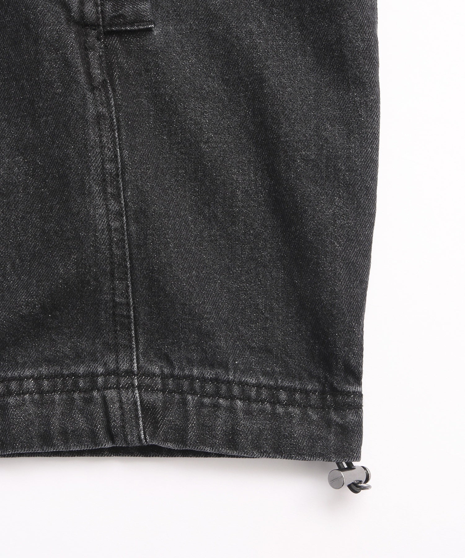 DENIM ANORAK DRESS