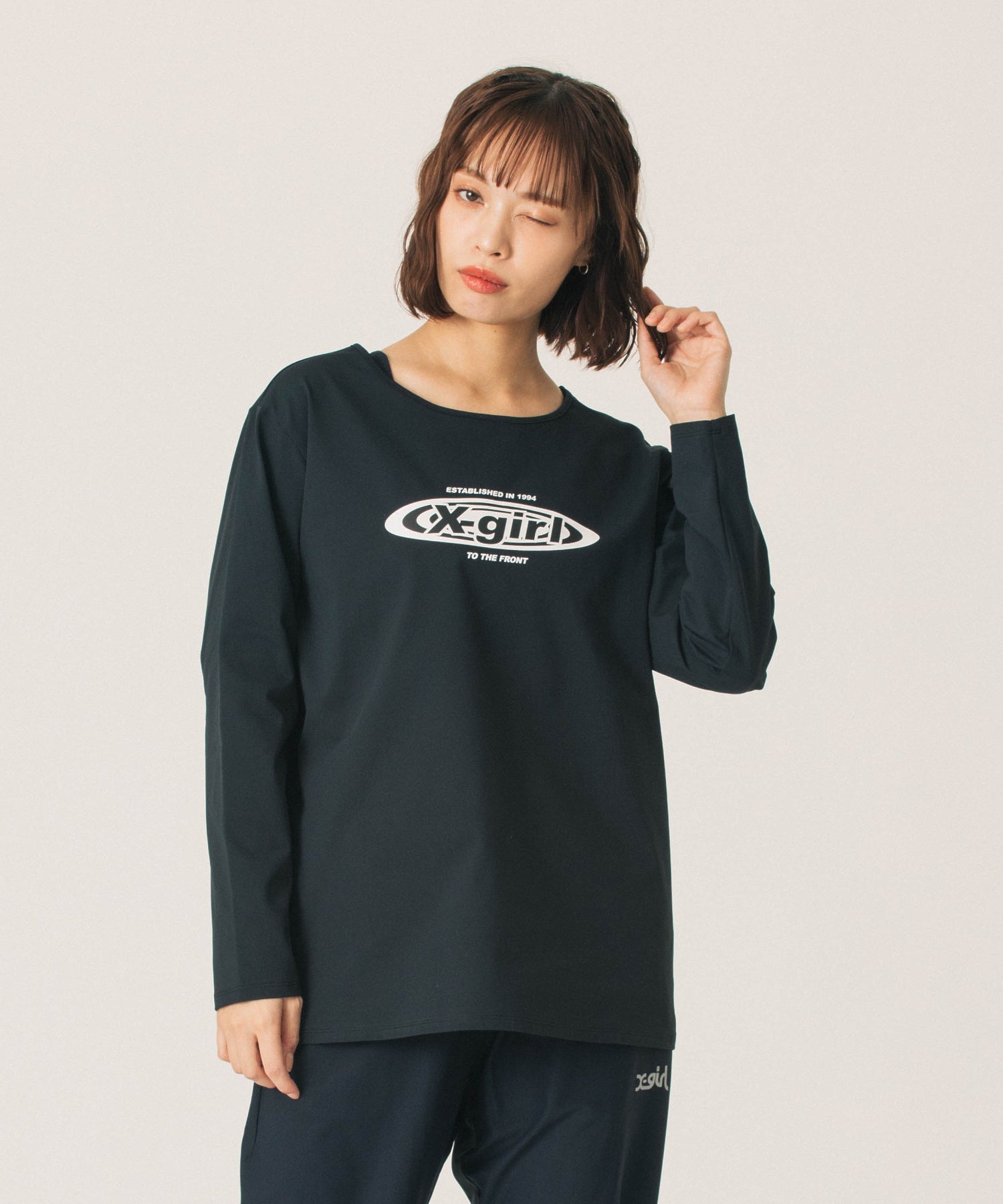CIRCLE LOGO LS TEE