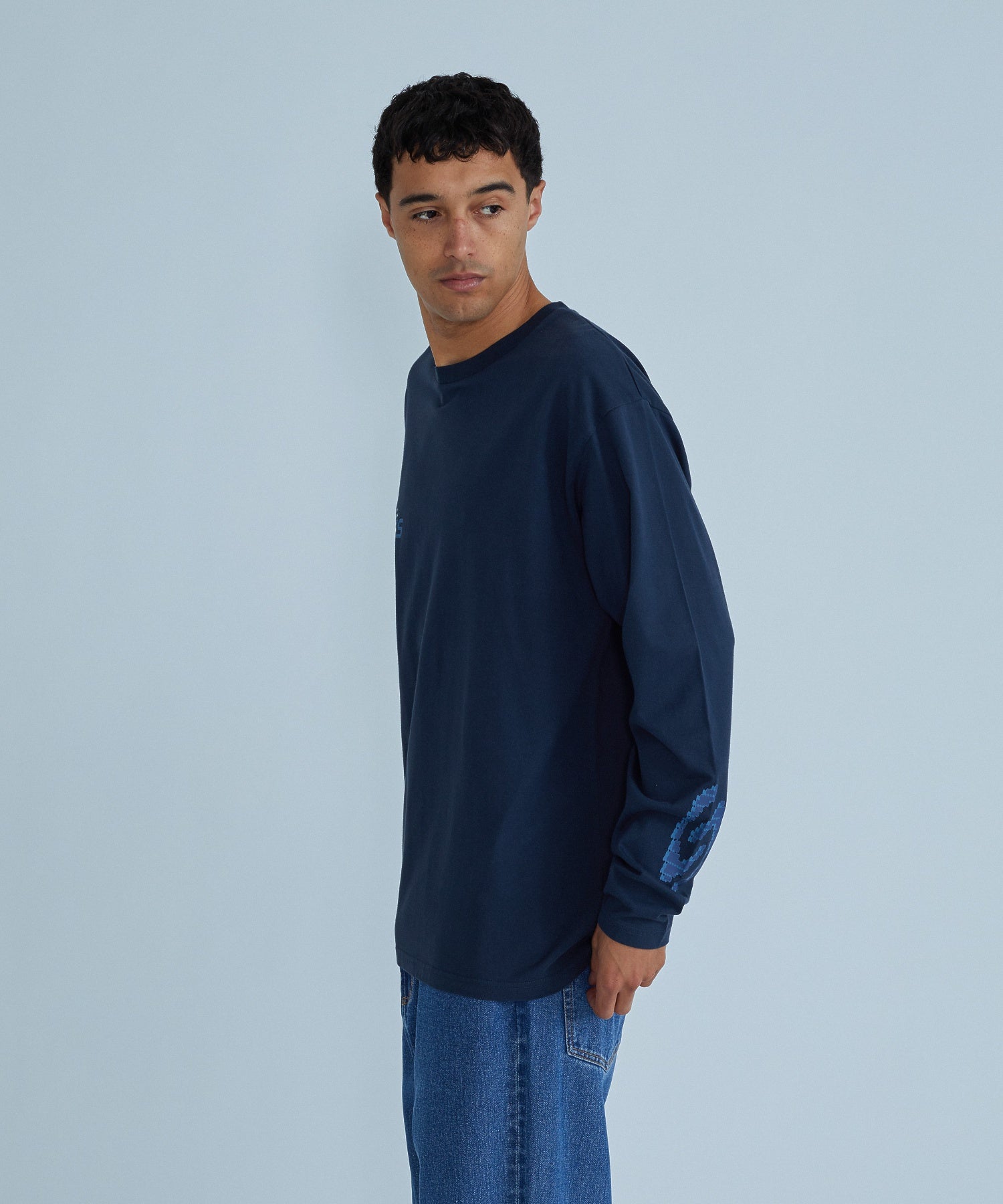 DOT MATRIX L/S TEE