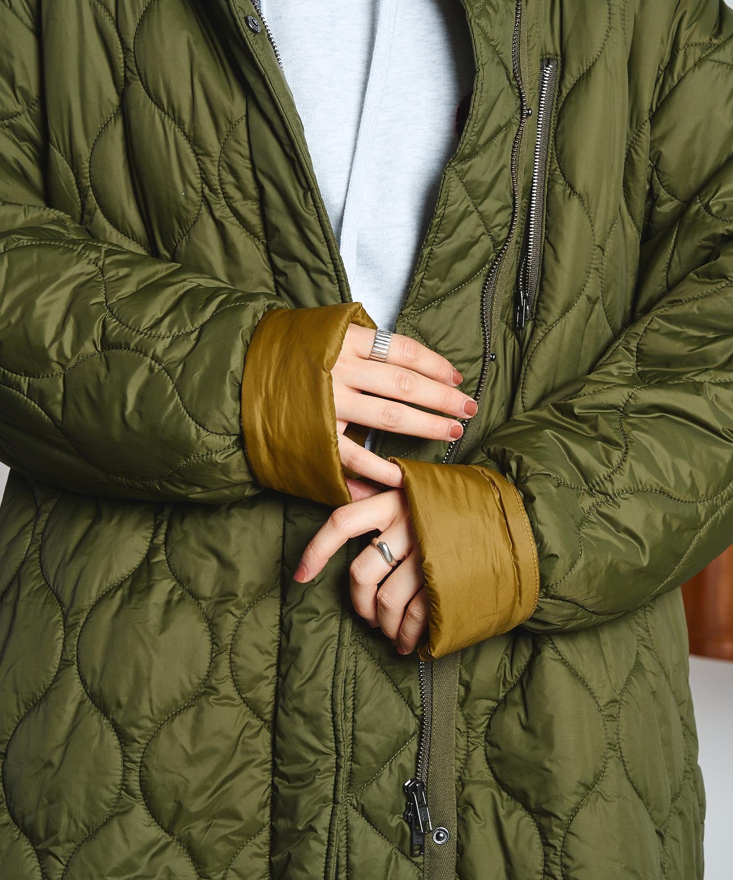 GENE HEAVENS/PADDED LONG COAT