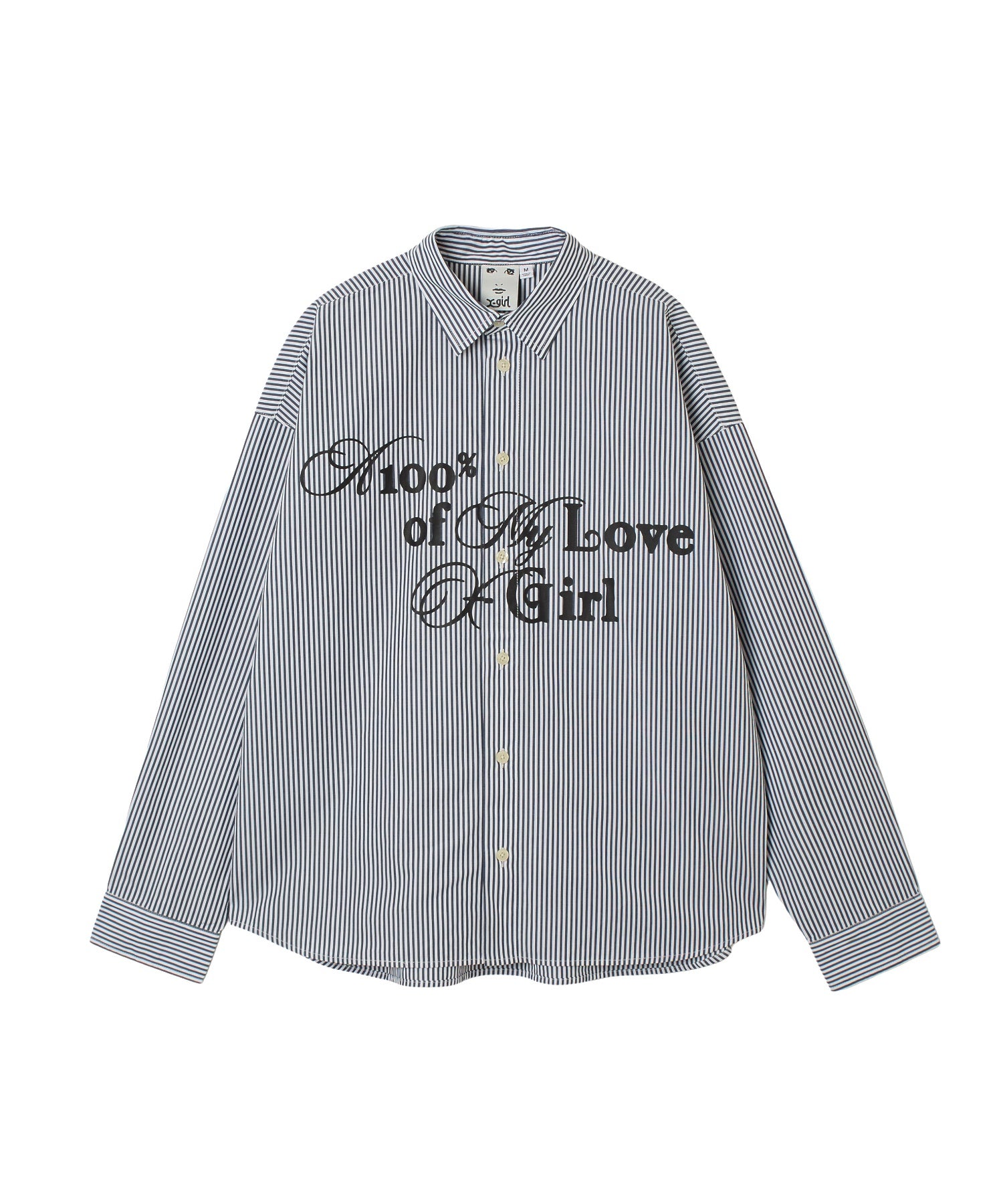 MIX FONT LOGO L/S SHIRT