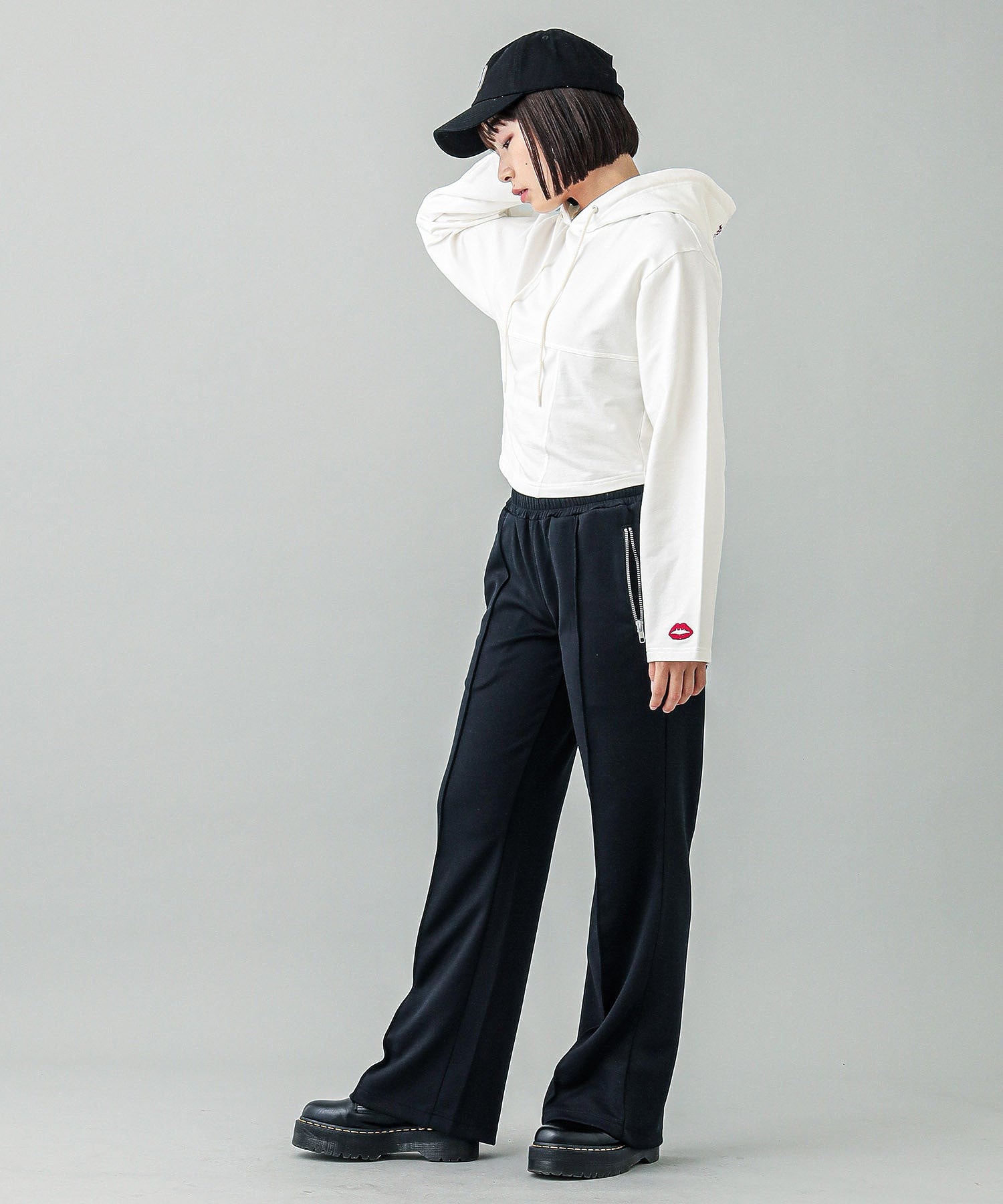 model　H:161cm 着用サイズ:M