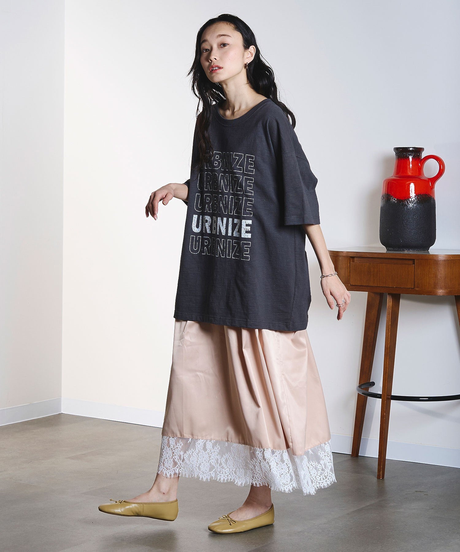 model:161cm 着用サイズ:ONE SIZE