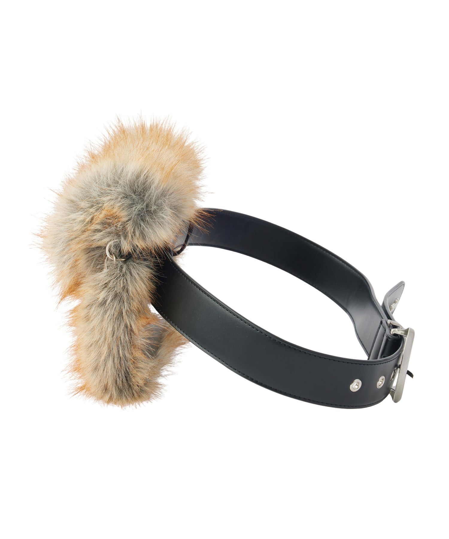 MULTI WAY FAUX FUR POCKET BELT