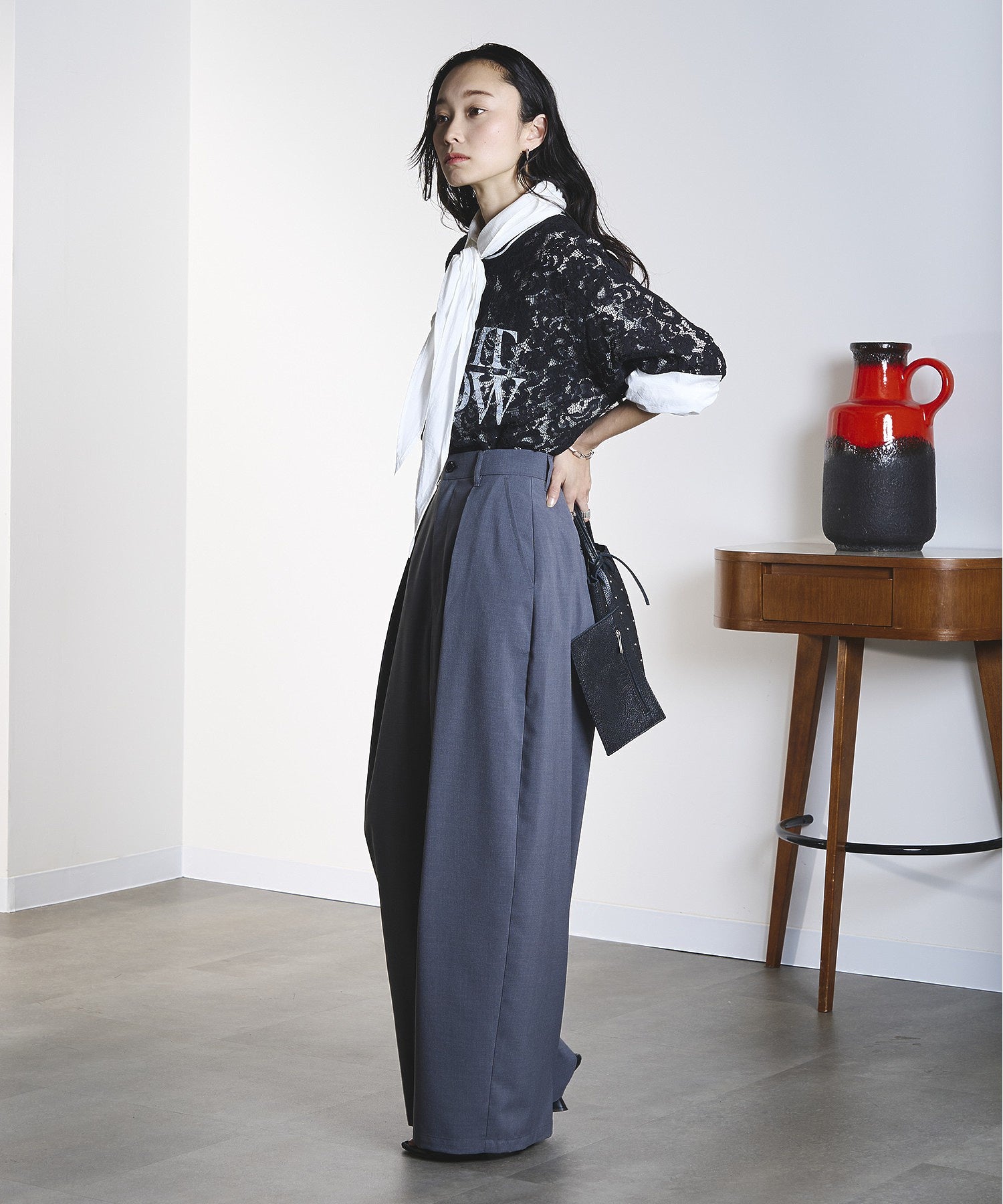 model:161cm 着用サイズ:ONE SIZE