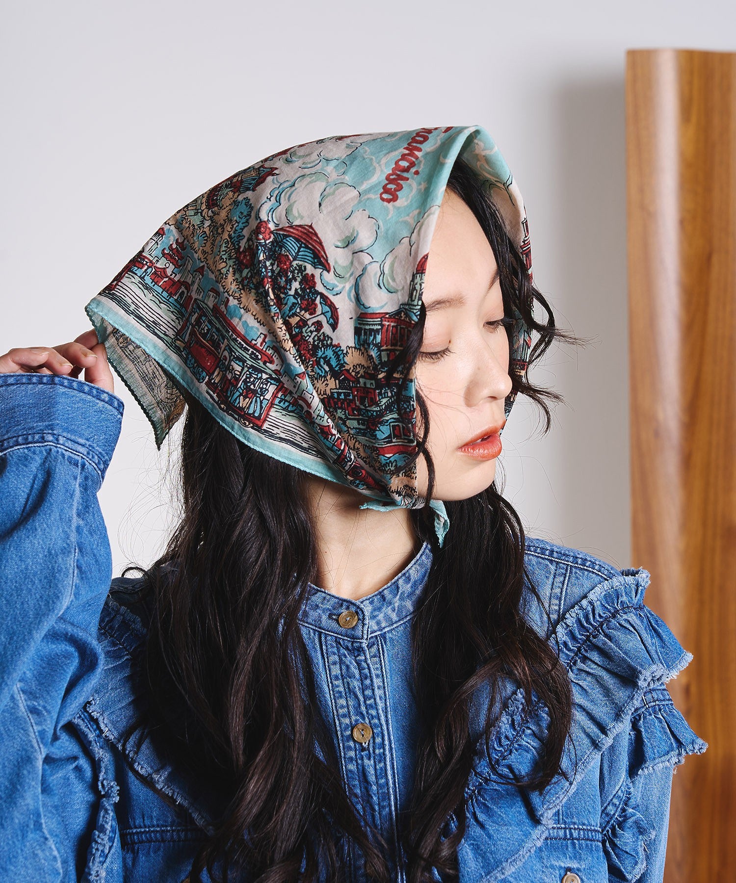 BINDU/Cotton Voile SF Bandana