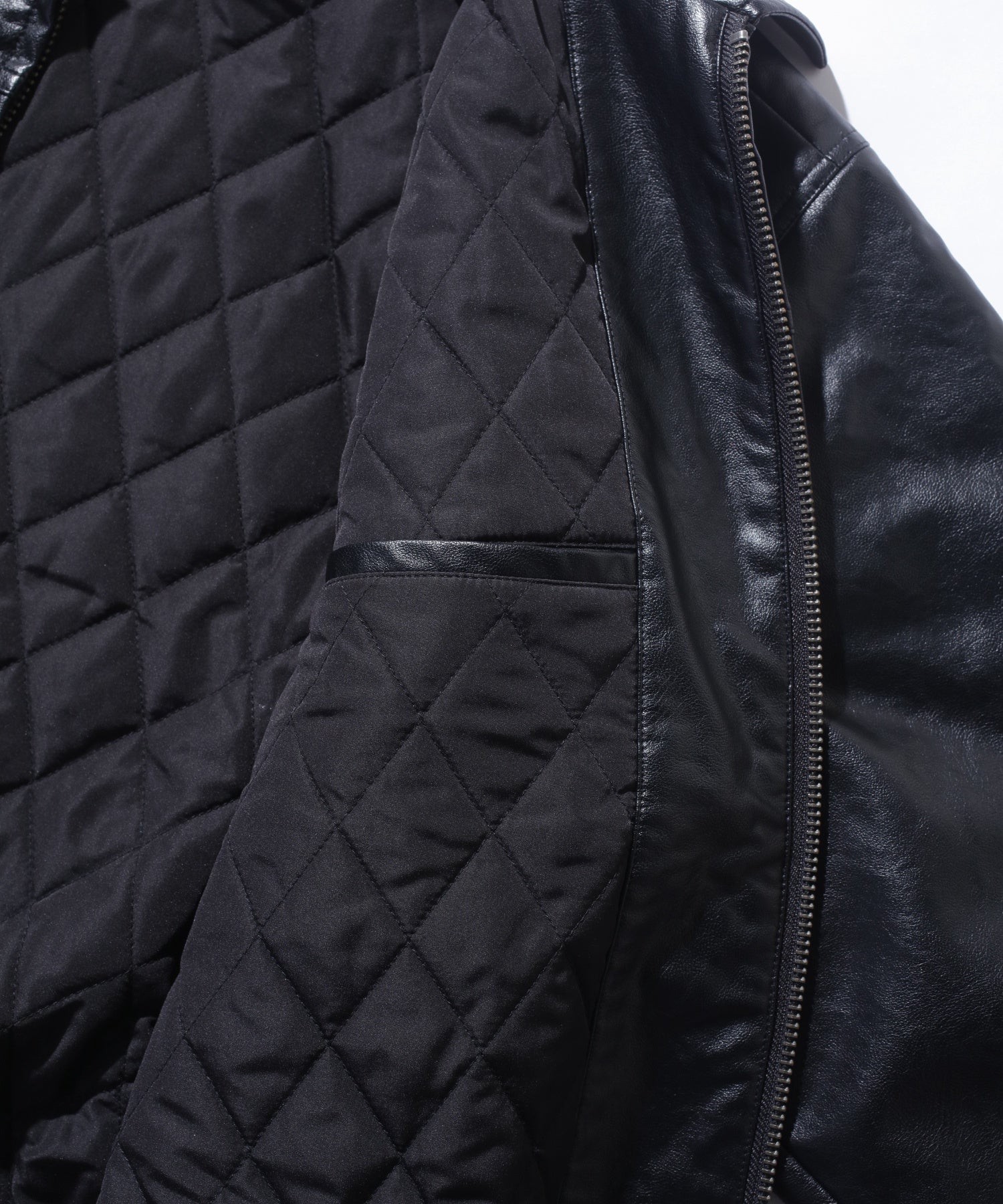 XLARGE×DexFilmz FAUX LEATHER JACKET