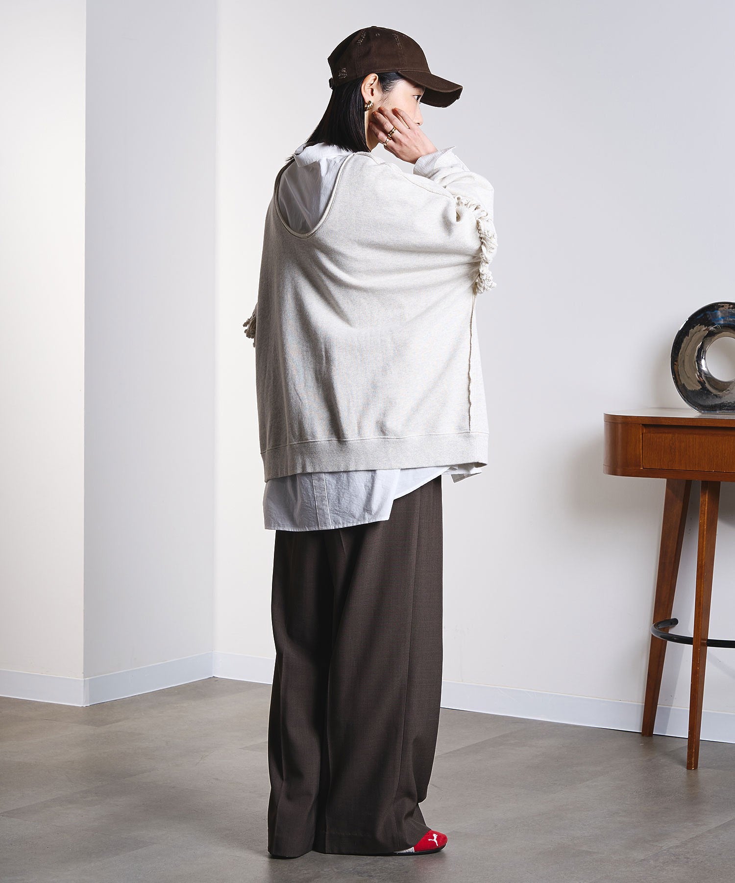 model:169cm 着用サイズ:ONE SIZE