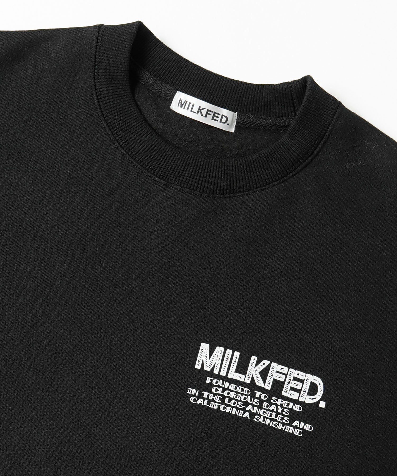 HANDWRITTEN HEART BIG SWEAT TOP MILKFED.