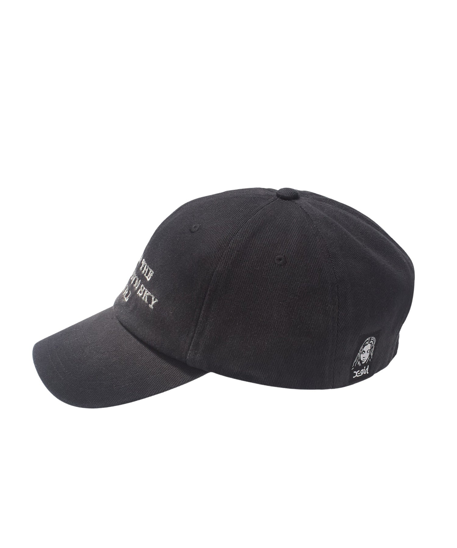 FADED FACE LABEL 6PANEL CAP