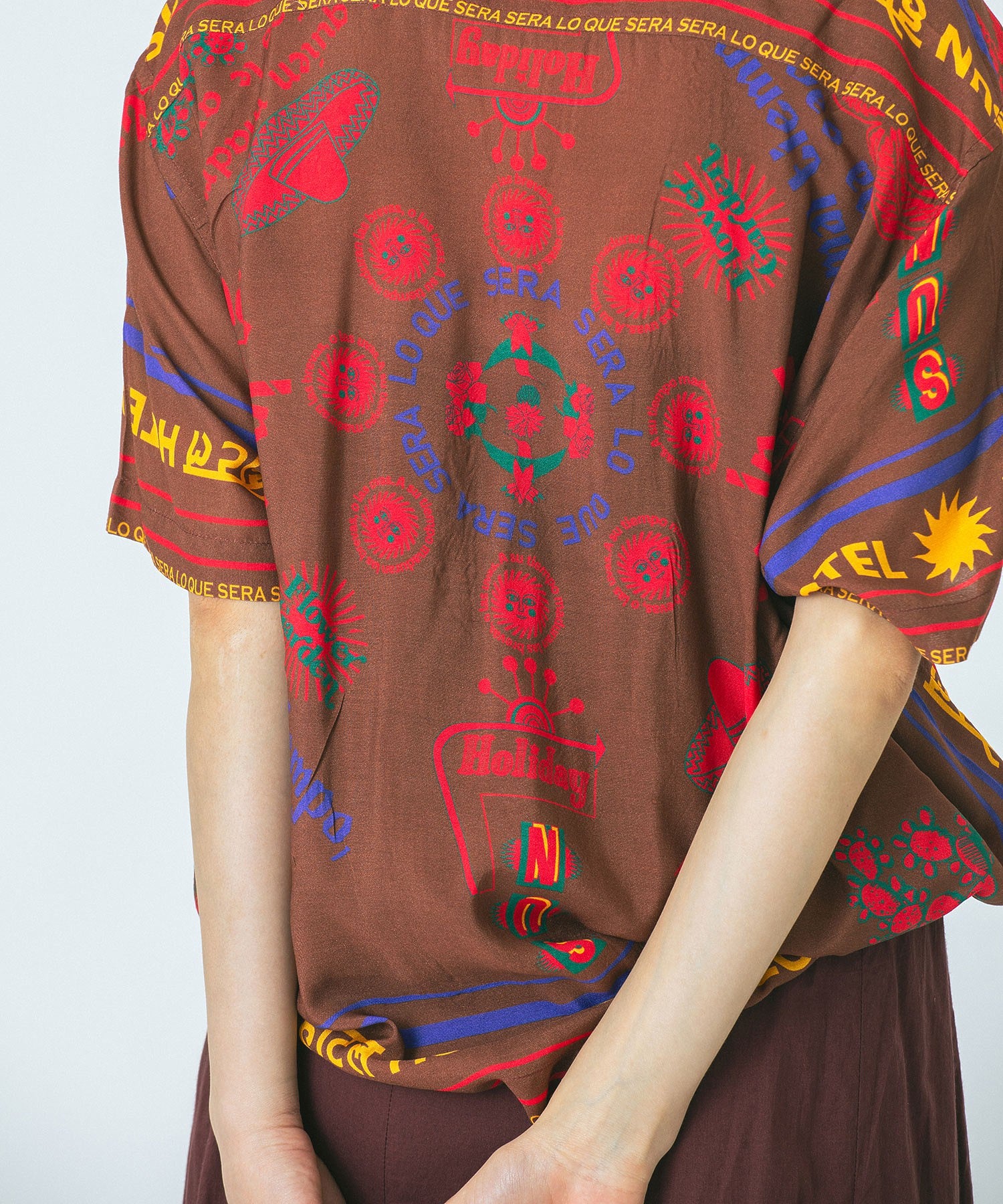 HLAADA for ROSE BUD/SUN HOTEL PRINT SHIRTS