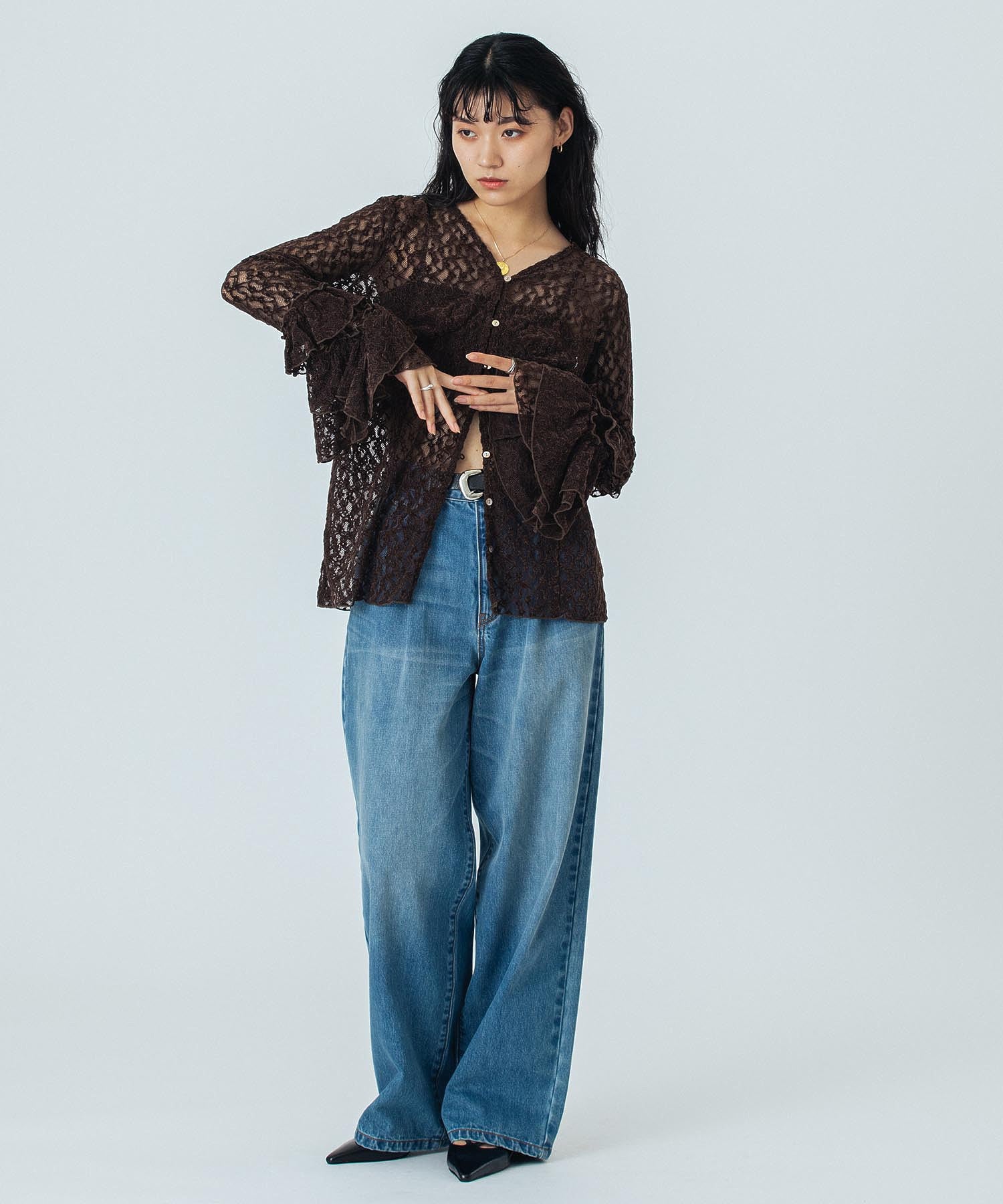 model:167cm 着用サイズ:ONE SIZE