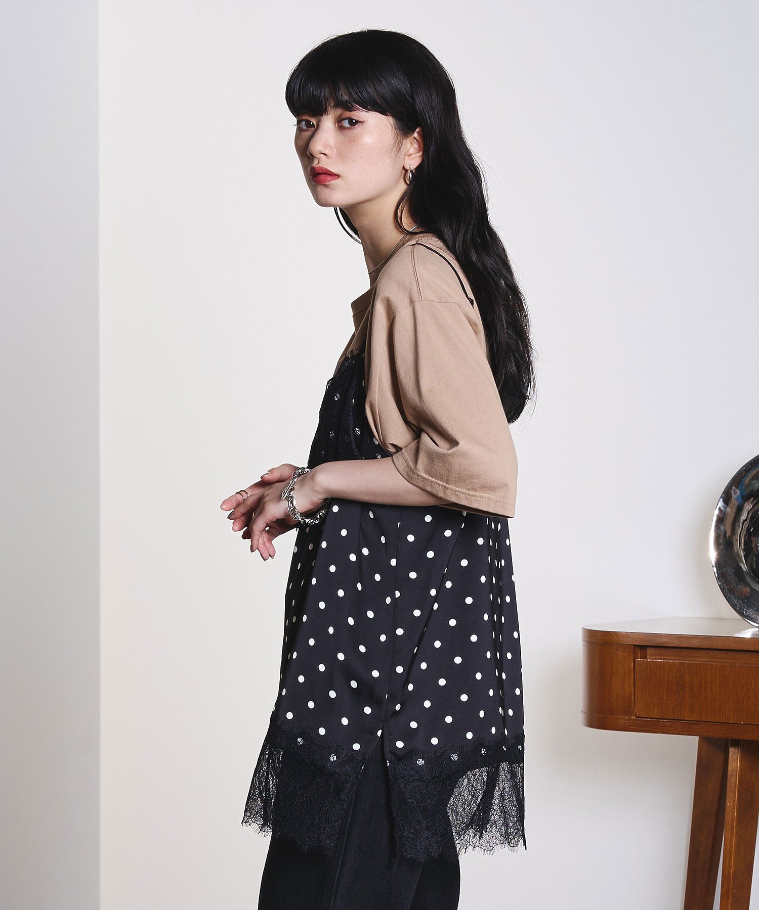 model:163cm 着用サイズ:ONE SIZE