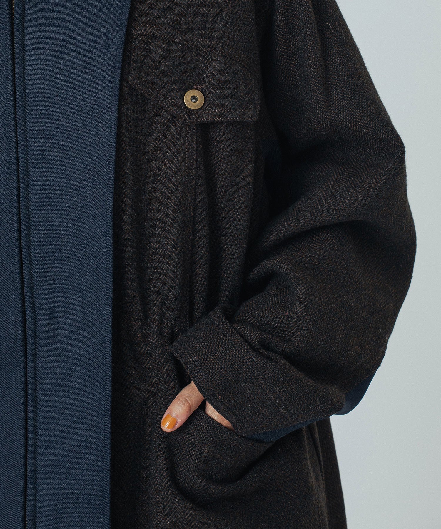 HERRINGBONE HUNTING JACKET