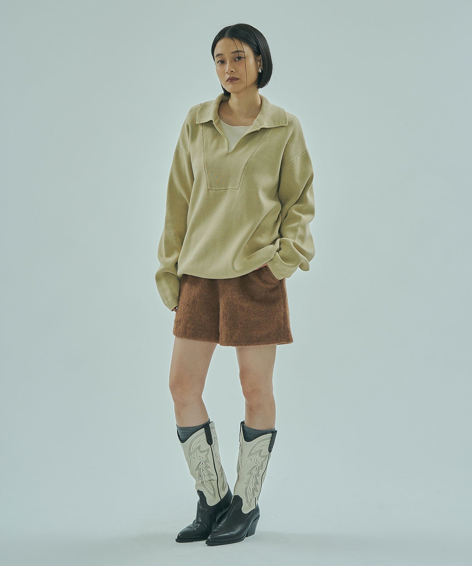 model:163cm 着用サイズ:ONE SIZE