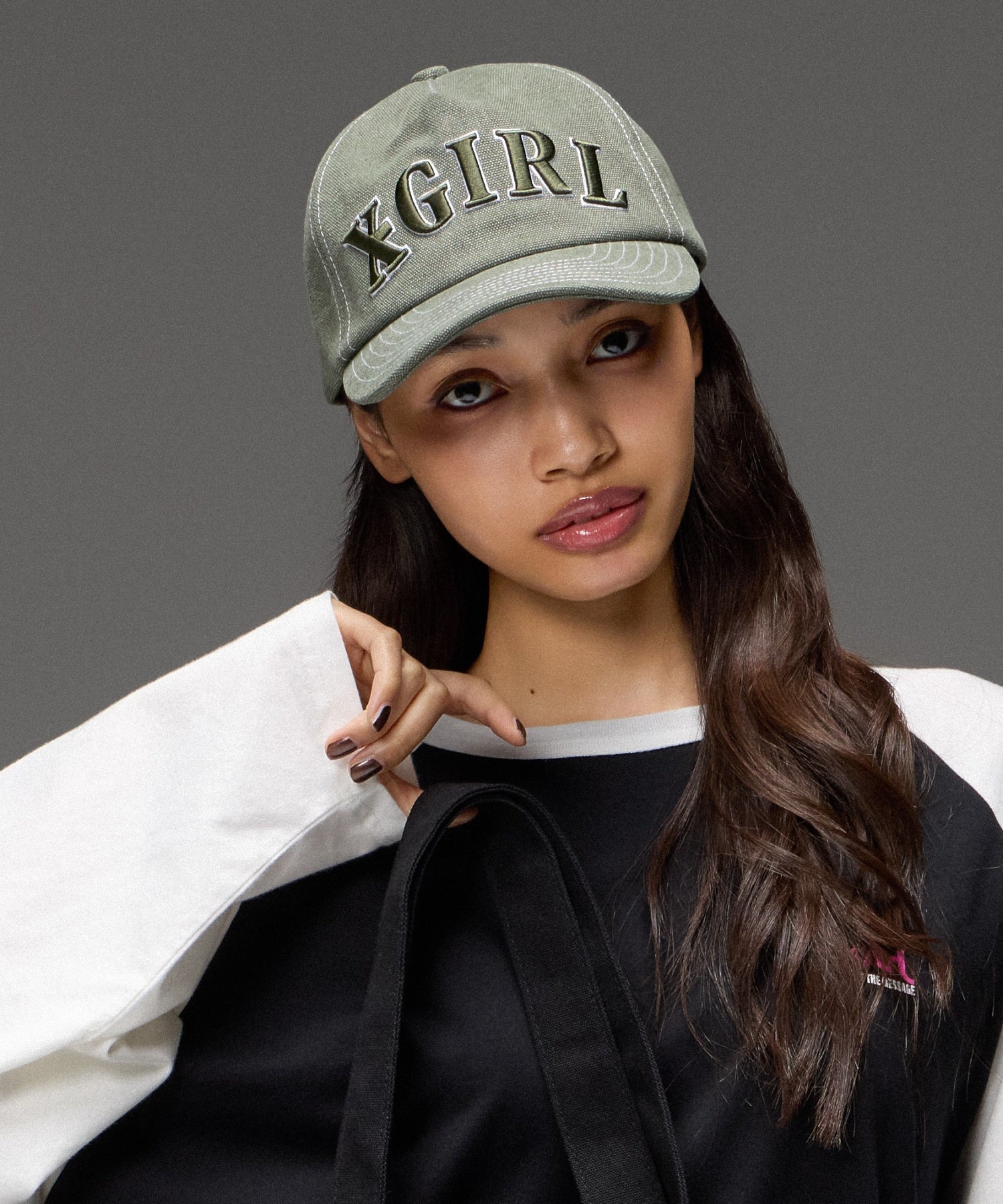 CONTRAST STITCH 5PANEL CAP