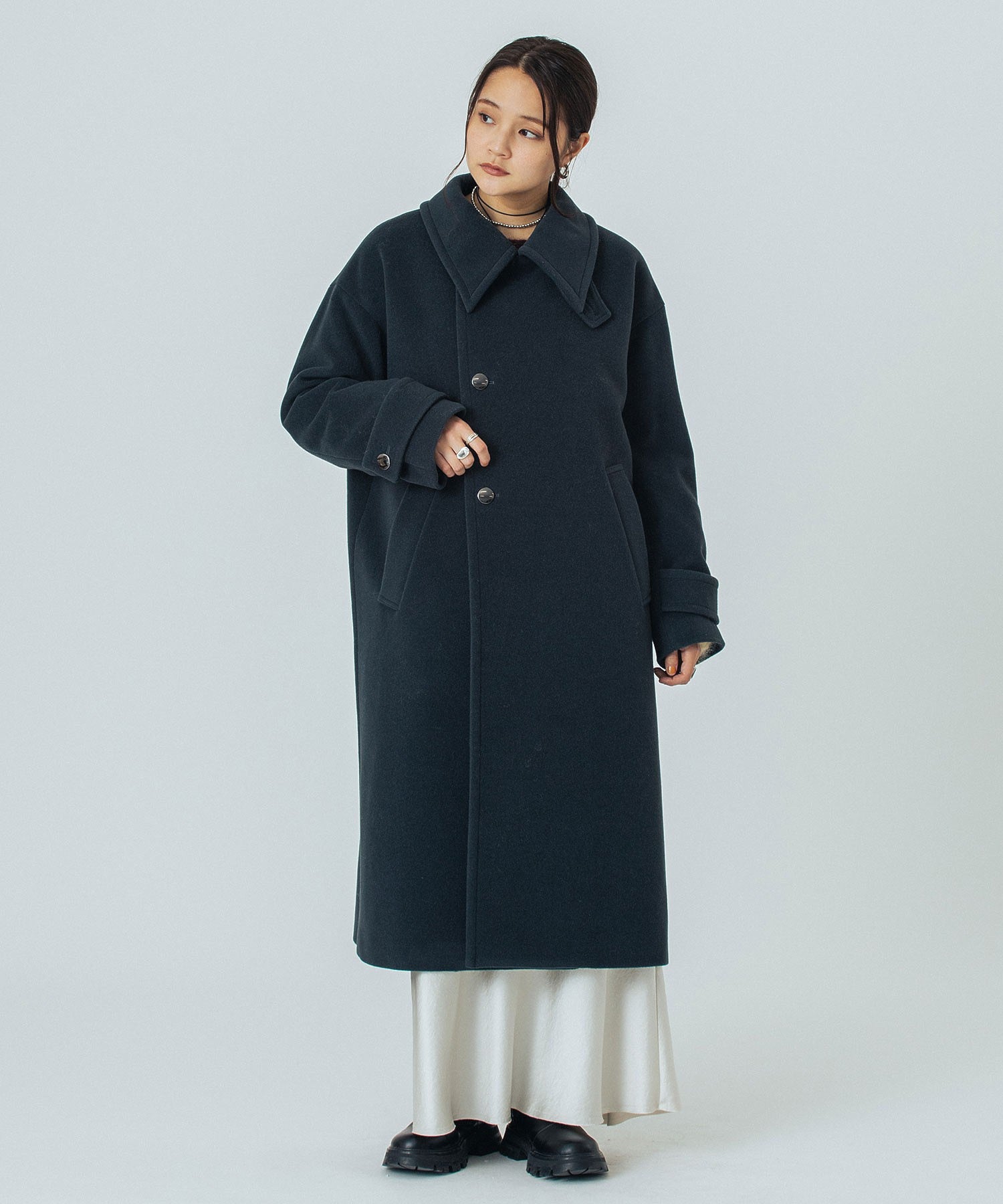 model:160cm 着用サイズ:S
