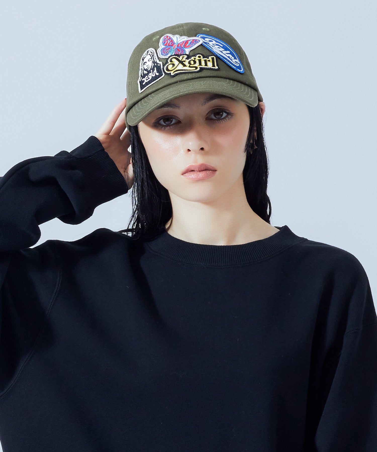 X-girl PATCHES CAP