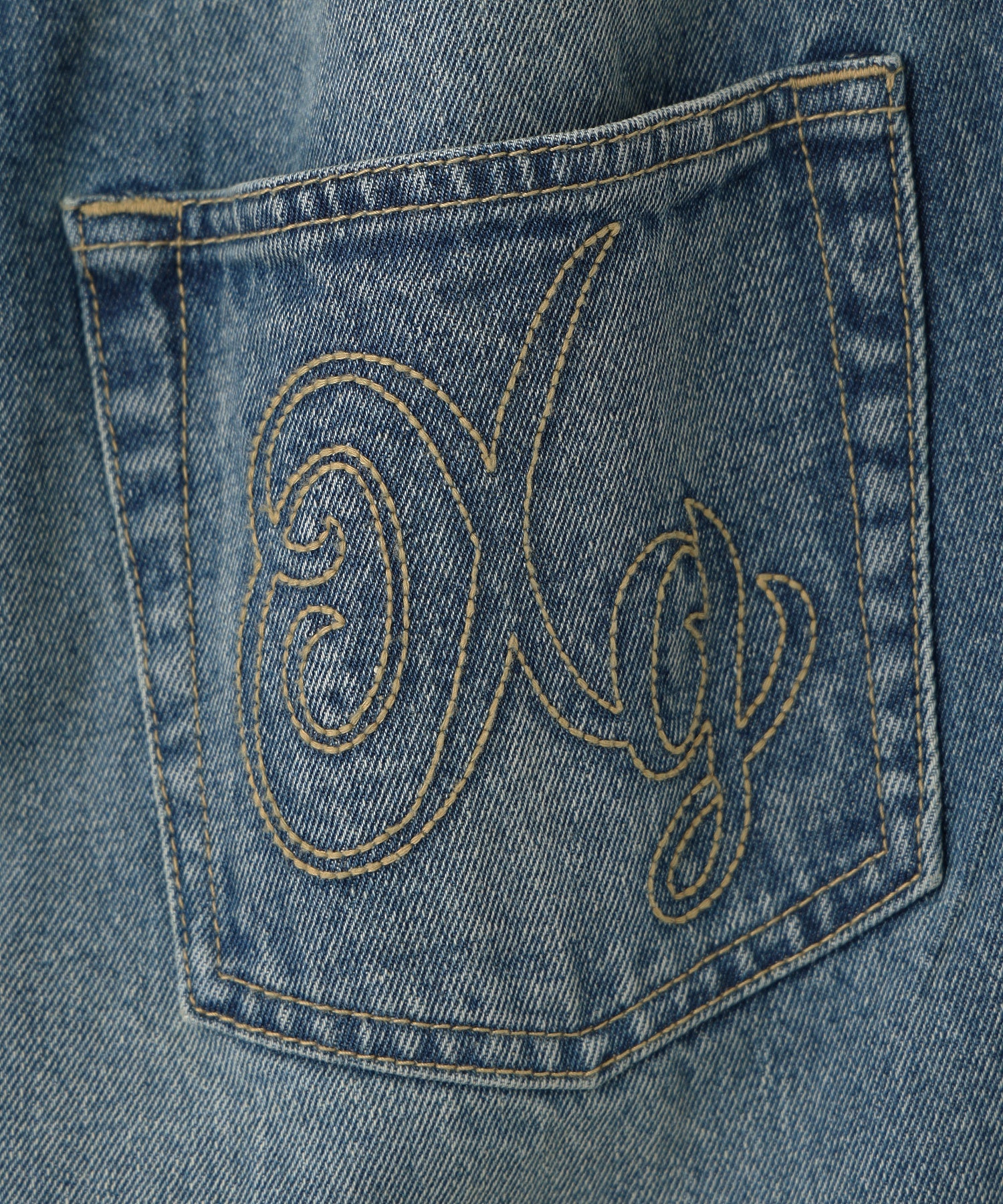 BARREL FIT EASY DENIM PANTS