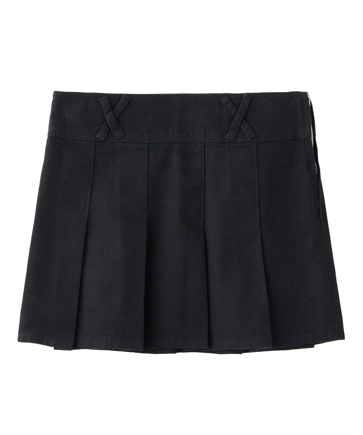 LOW RISE HIP LOGO MINI SKIRT