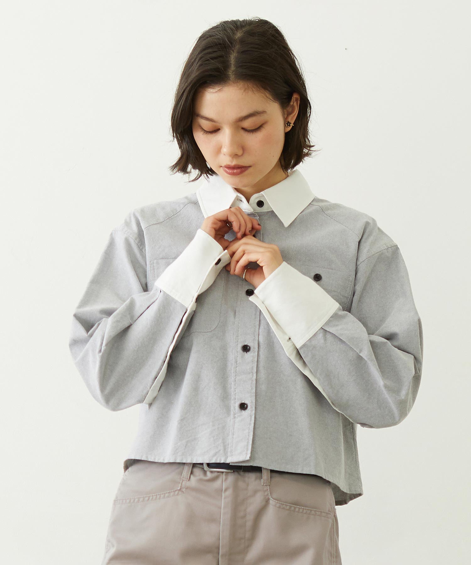 ACCENT COLLAR and CUFFS SHIRT
