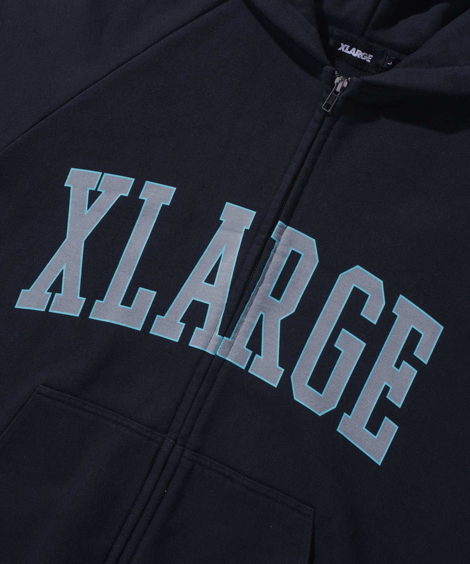 RAGLAN ZIP UP HOODED SWEATSHIRT