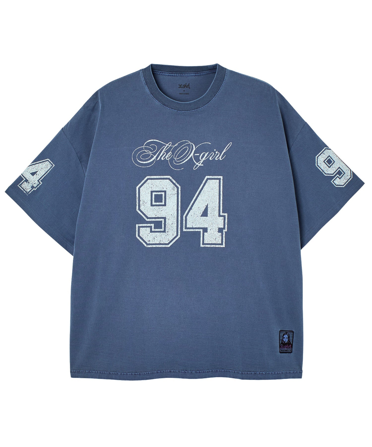 FADED NUMBER S/S BIG TEE DRESS